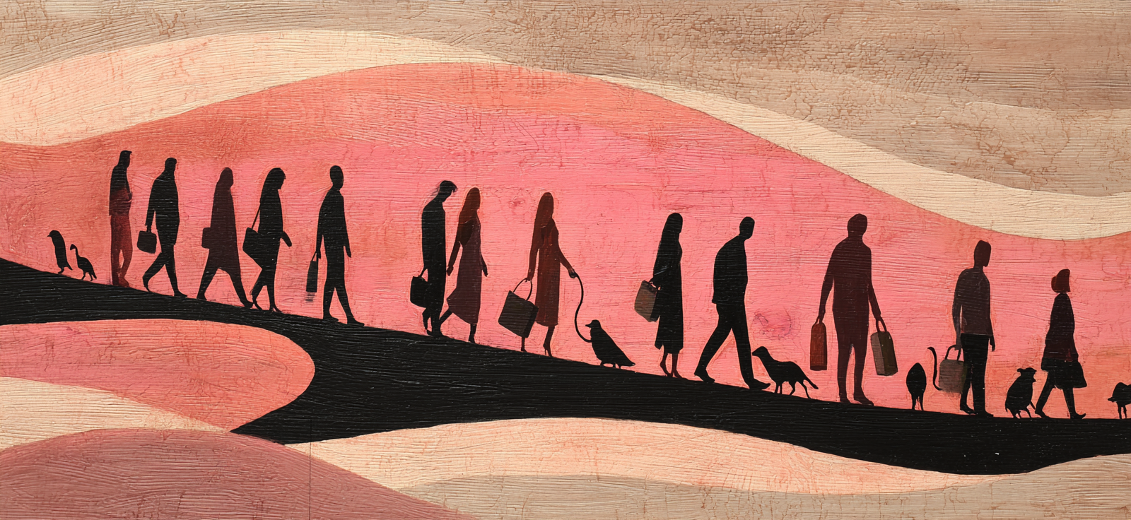 Moderne Gemeinschaftliche Bewegung Im Warmen Hintergrund | Moderne Architektur | Architektur