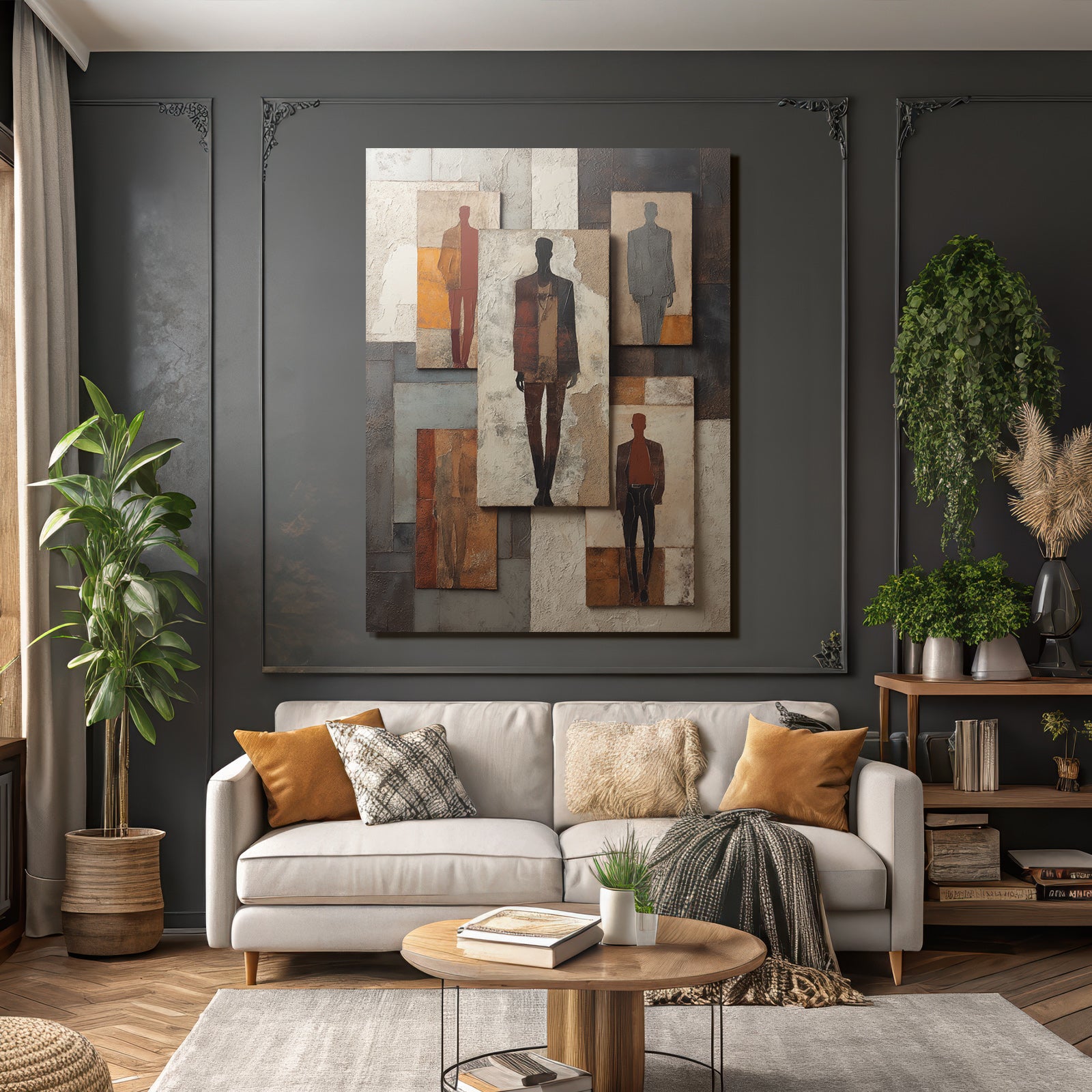 Decorative Art Abstract Figures