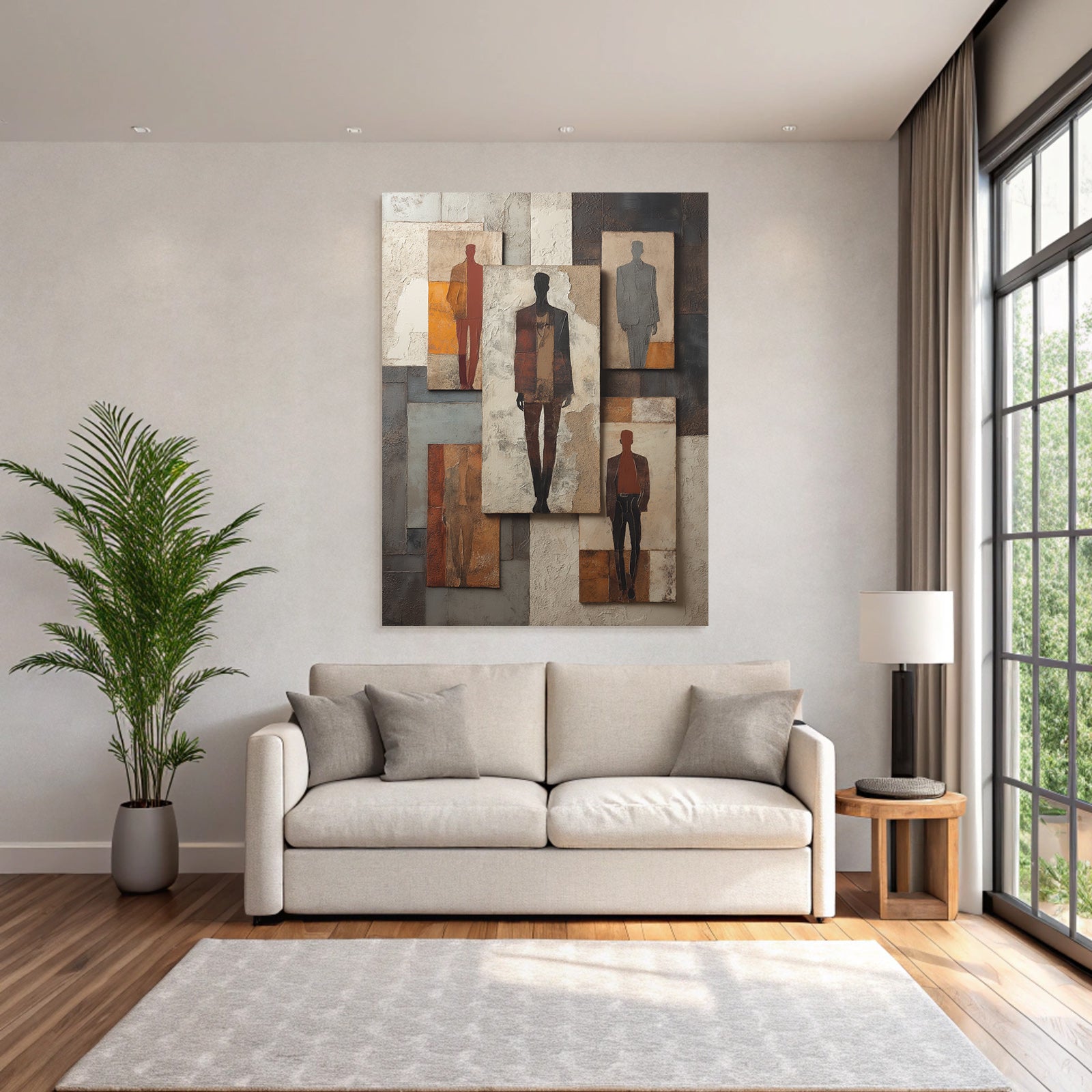 Decorative Art Abstract Figures