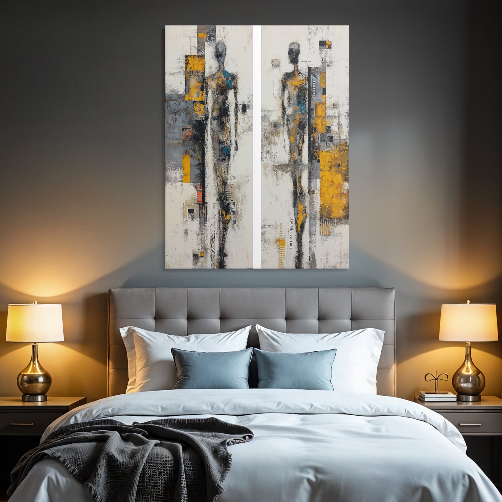 Modern Art Abstract Figures Geometric Shapes