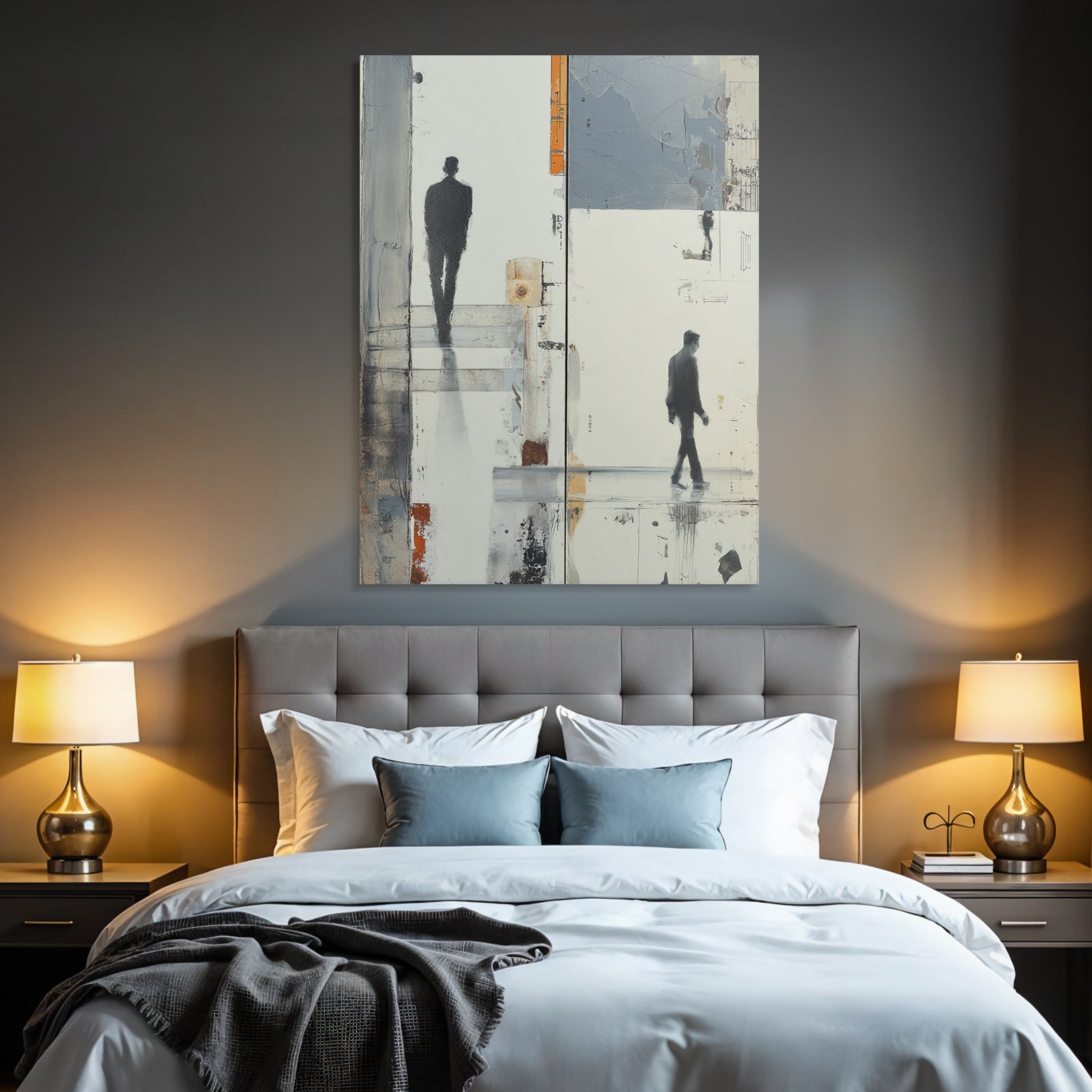 Silhouette Bewegung Kunstwerk