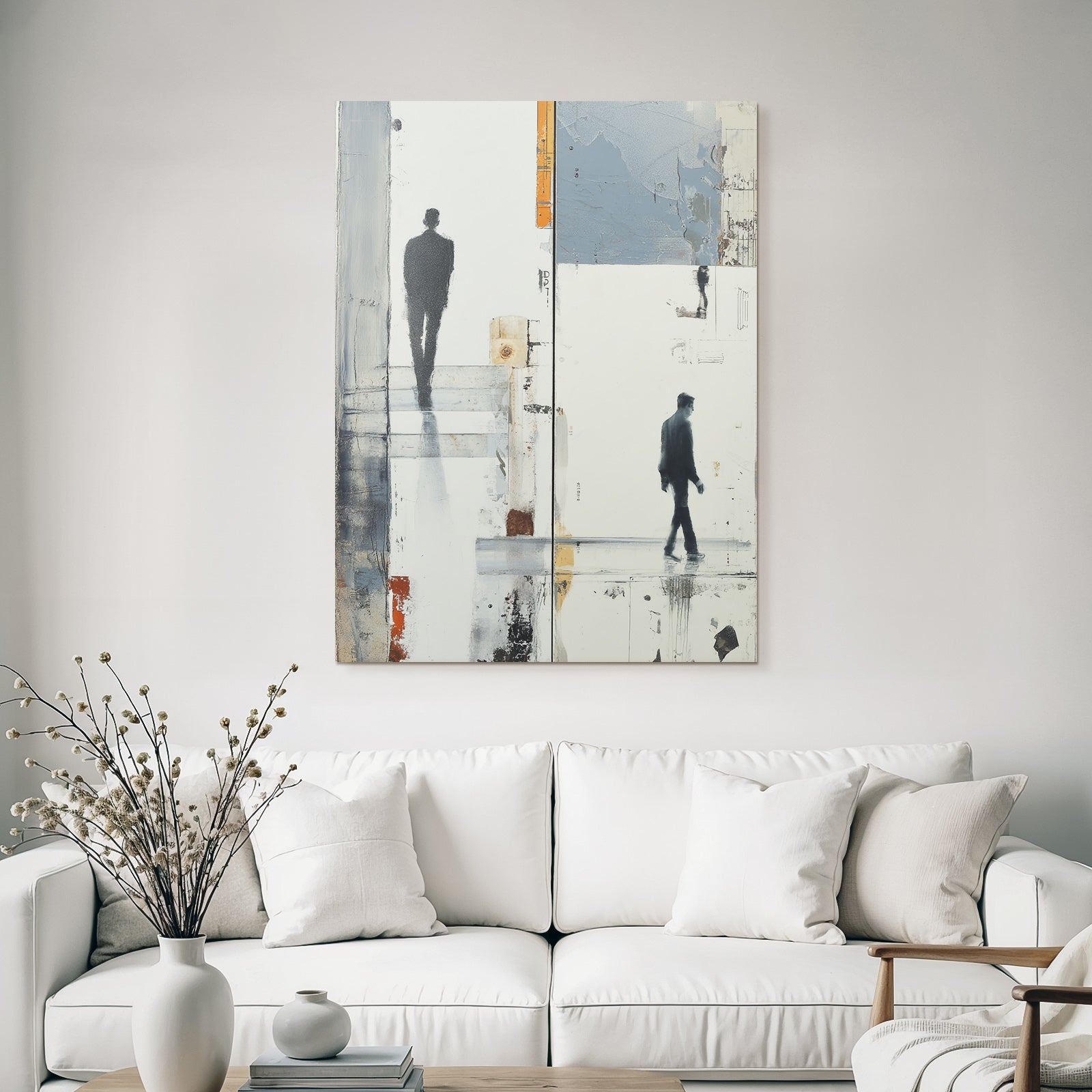 Silhouette Bewegung Kunstwerk