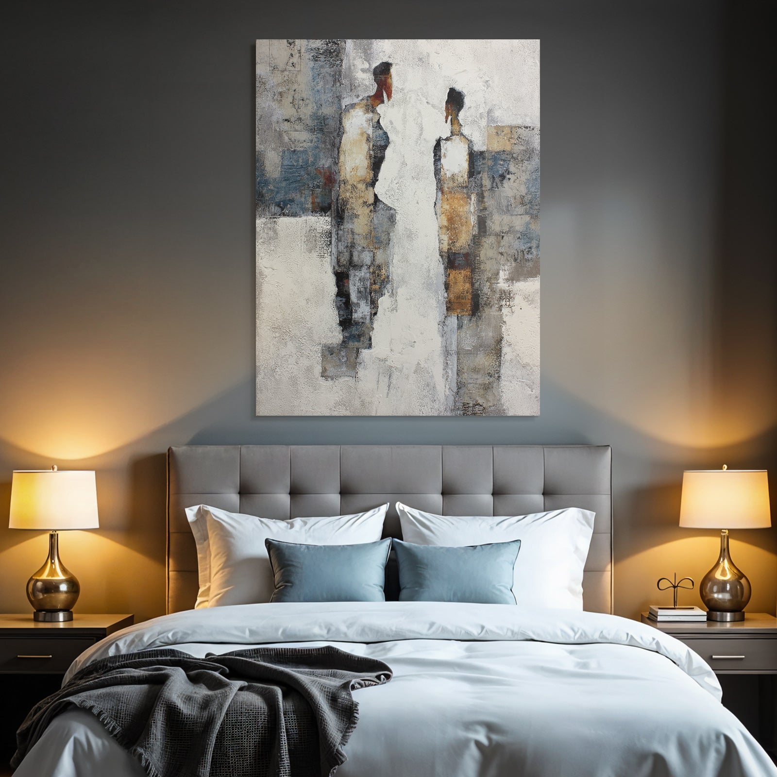 Silhouette Figuren Abstract