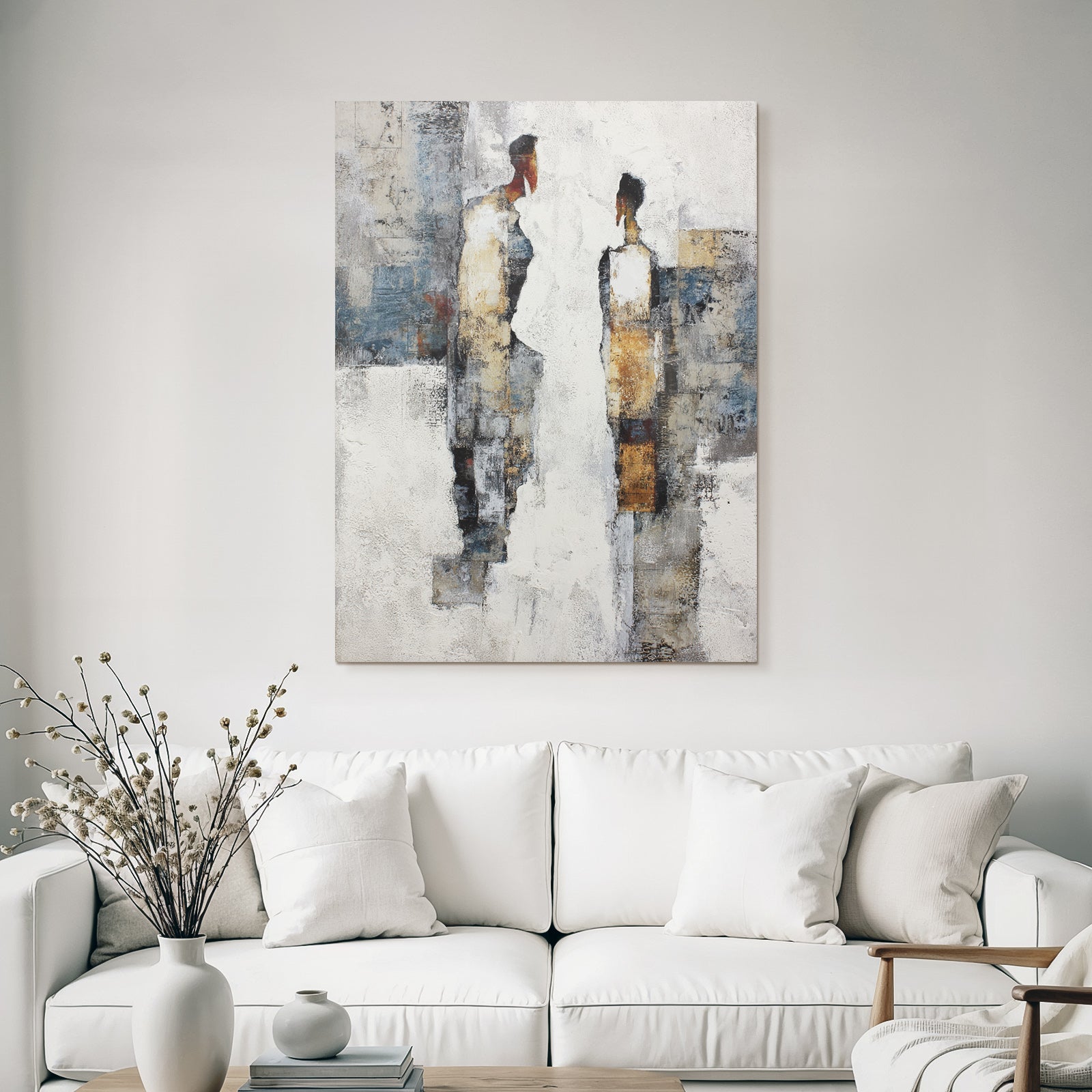 Silhouette Figuren Abstract