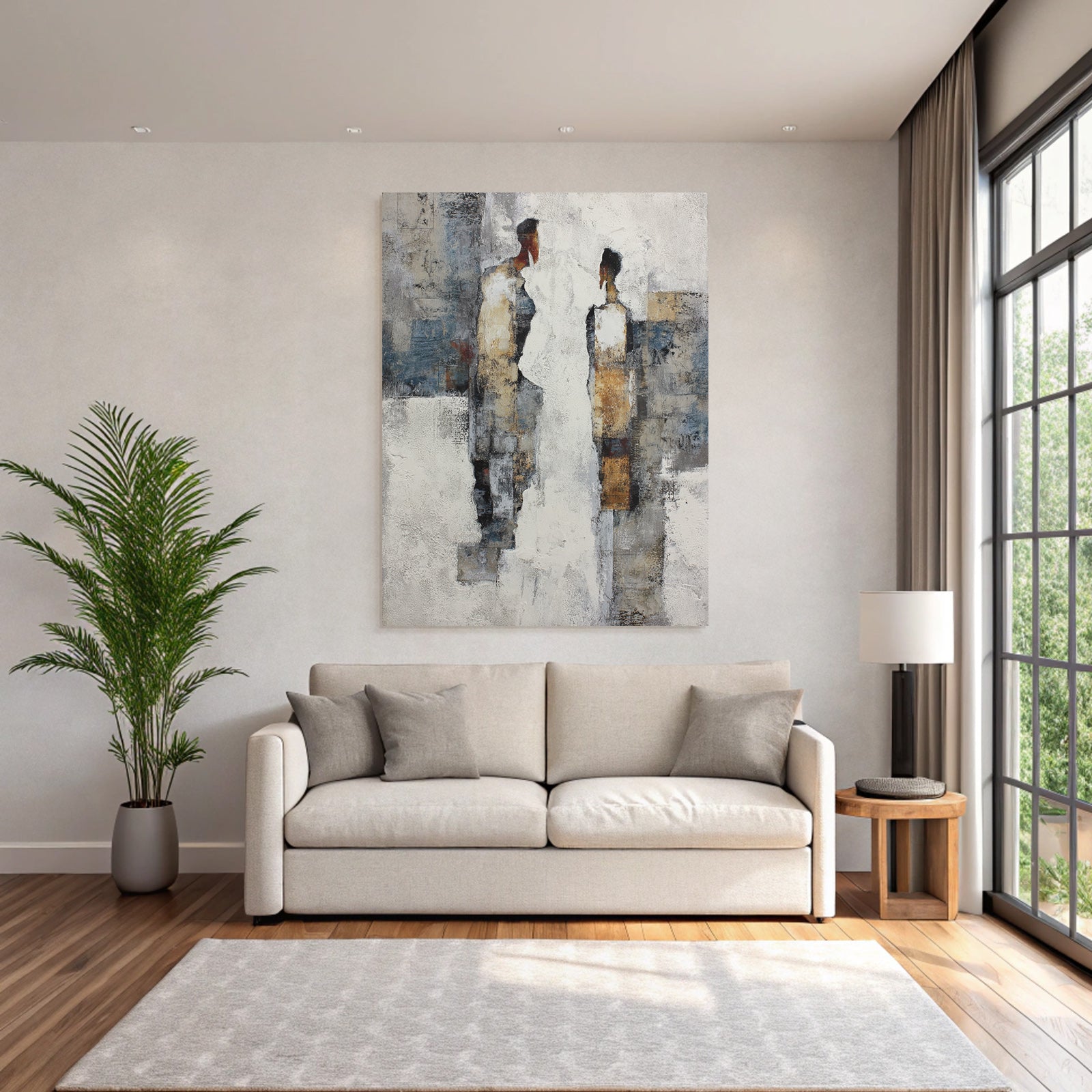 Silhouette Figuren Abstract