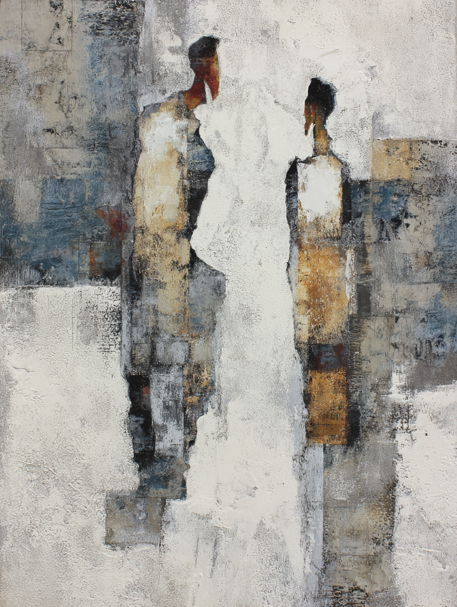 Silhouette Figuren Abstract | Industrial | Einrichtungsstile