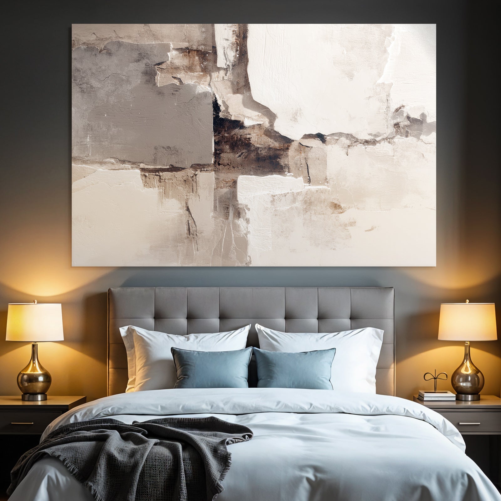 Abstract texture with different colors and folding paint