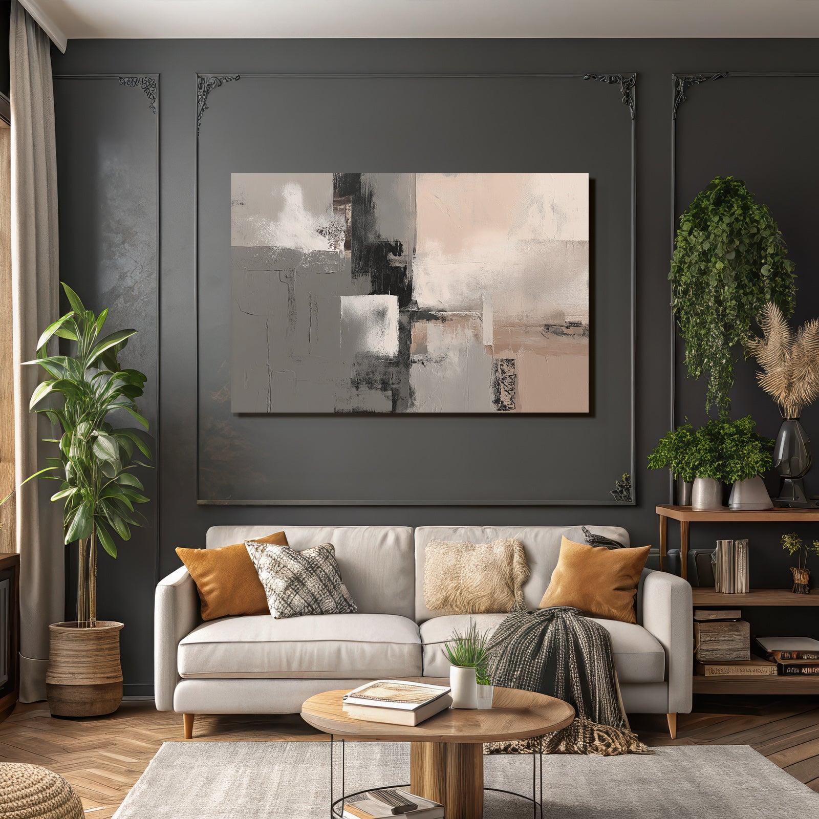 Abstract image Soft tones