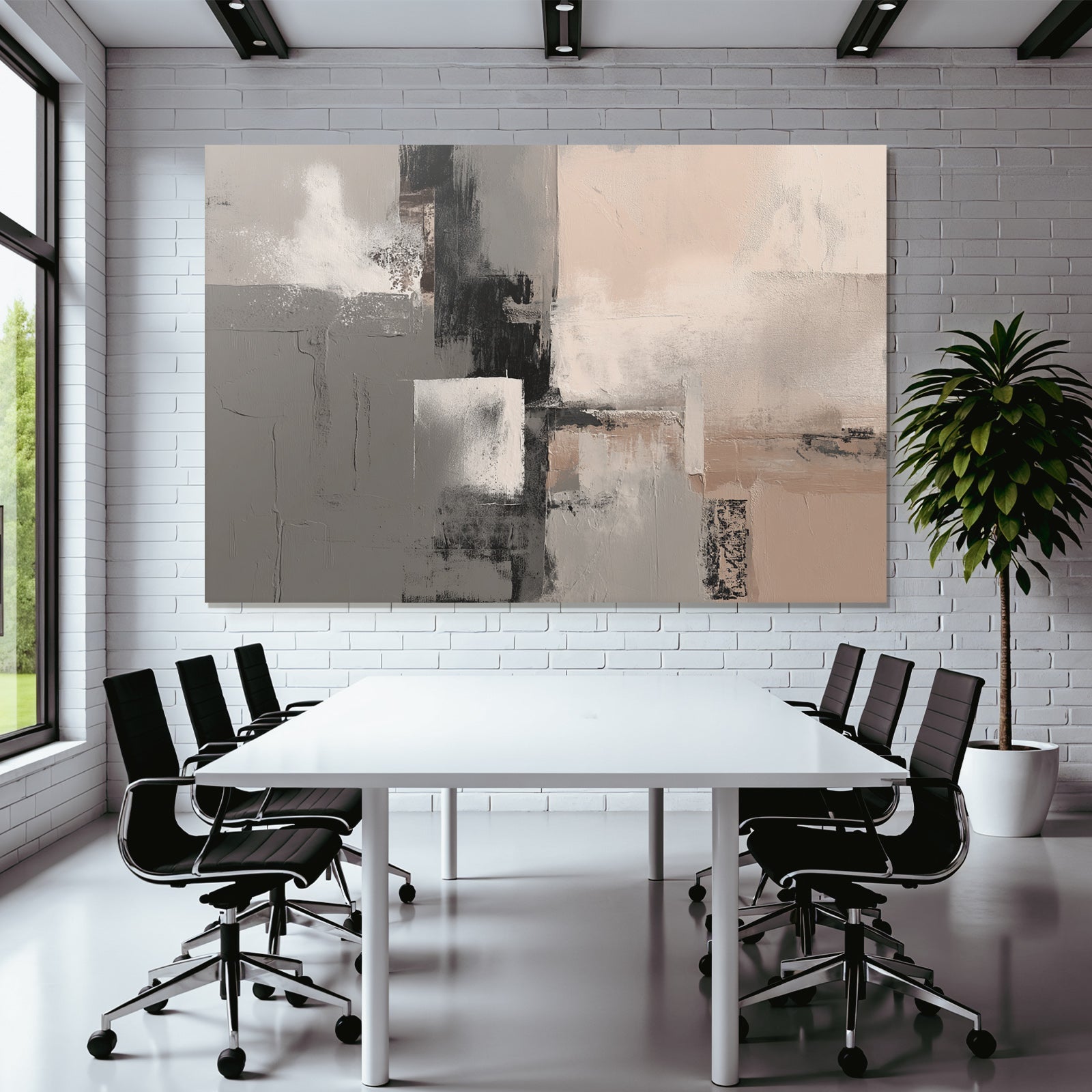 Abstract image Soft tones