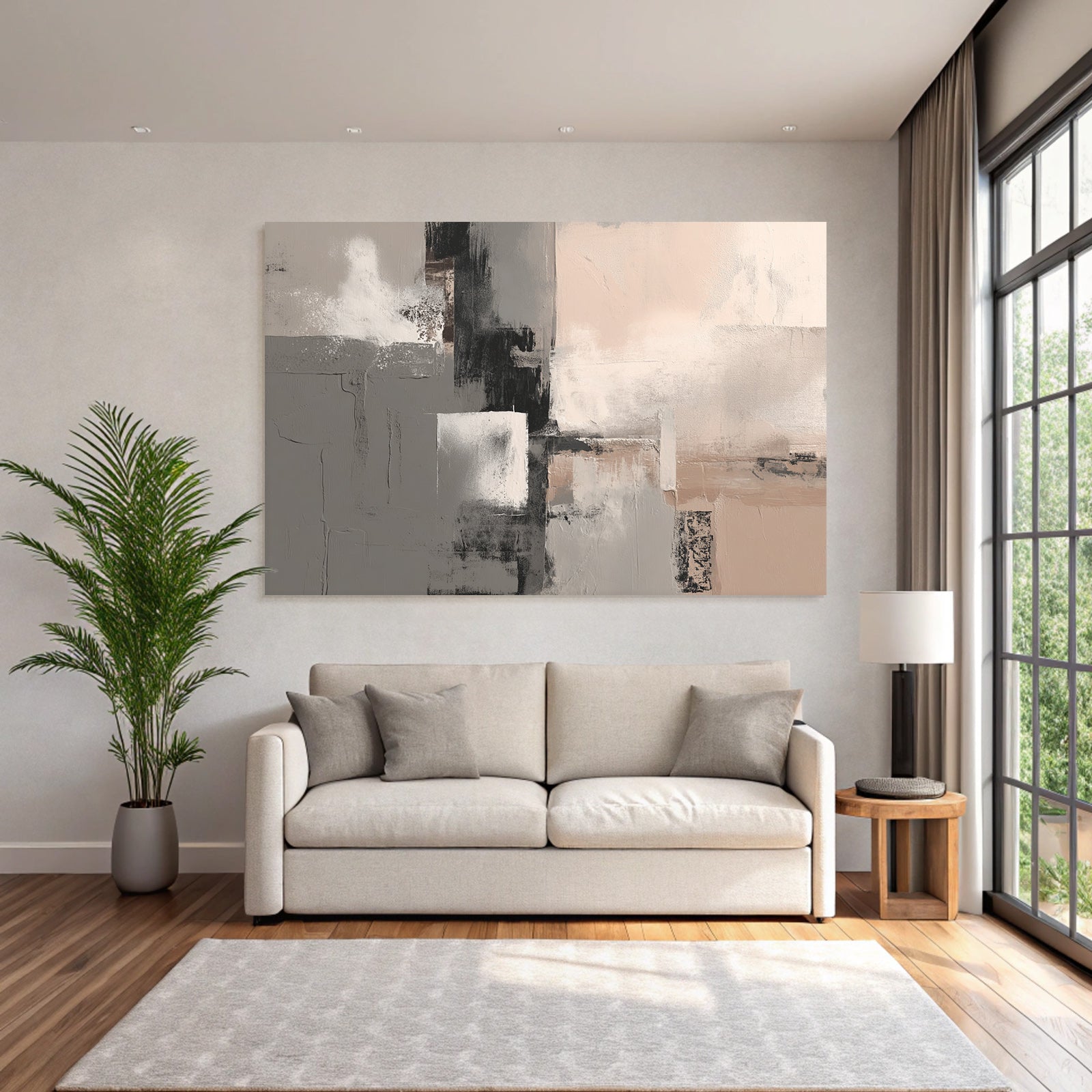 Abstract image Soft tones