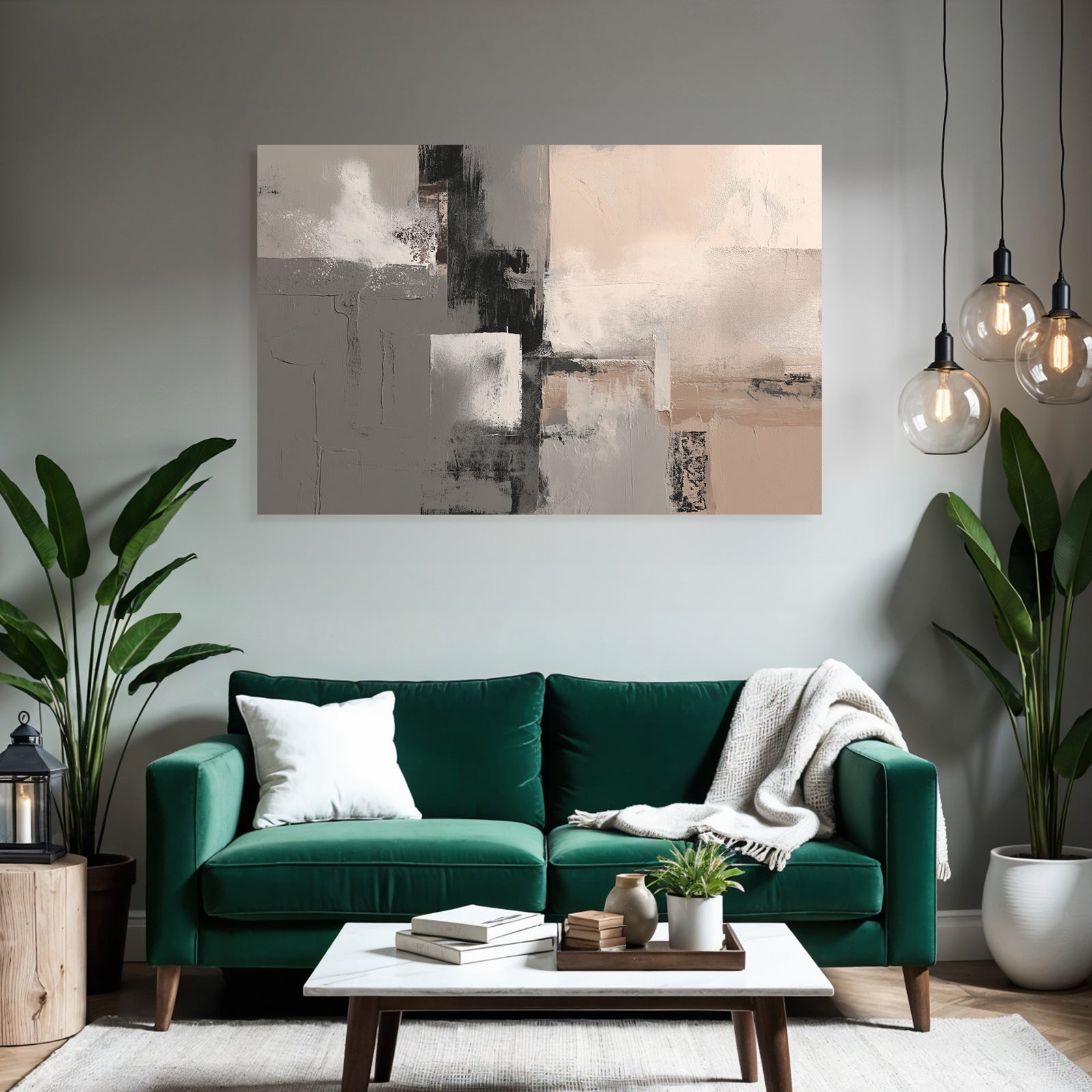 Abstract image Soft tones