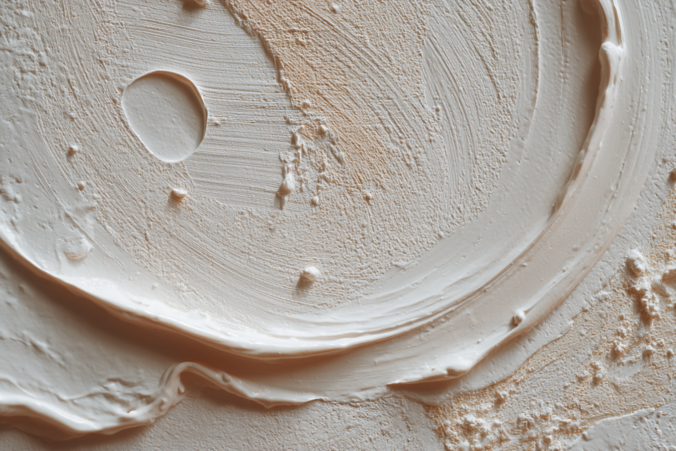 Nahaufnahme Texturierte Oberflaeche Farbe Paste | Japandi | Einrichtungsstile