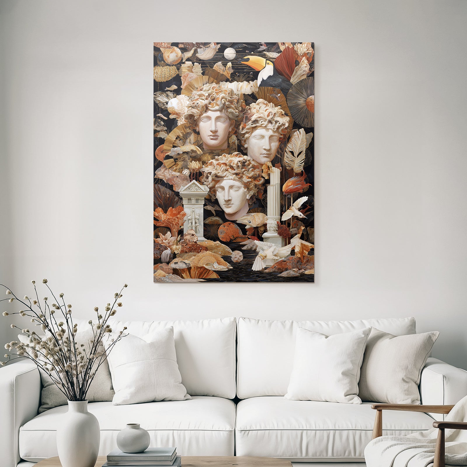 E Buesten Natur Elemente Mythologie Dunkler Hintergrund