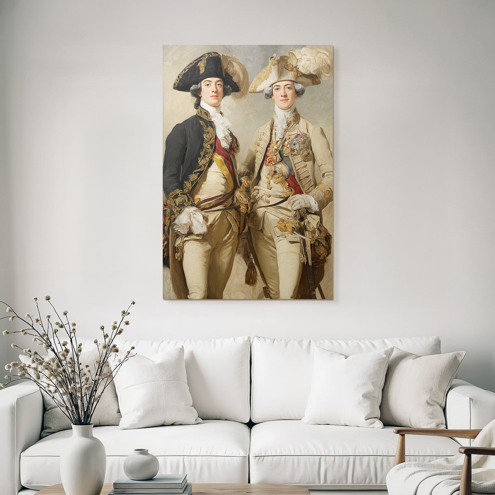 Elegant Gestaltete Historische Militaeruniformen 18 Jahrhundert