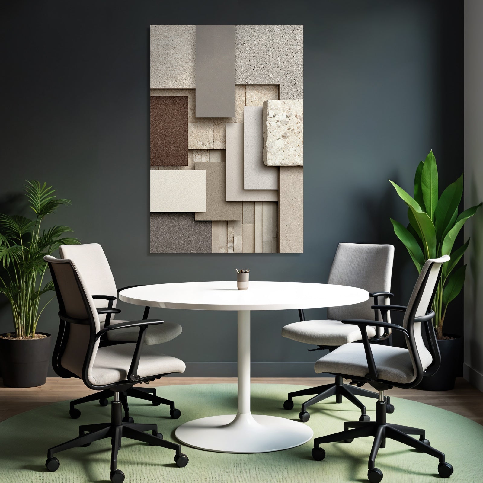 Stone Tiles Materials Neutral Colors Collage