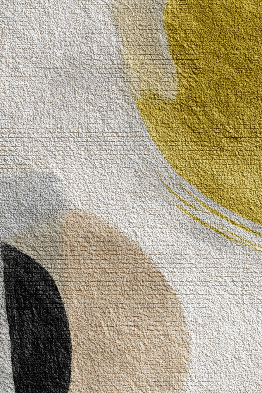 Skandenavisch Abstraktes Design Weiche Farben Organische Formen | Skandinavisch | Einrichtungsstile