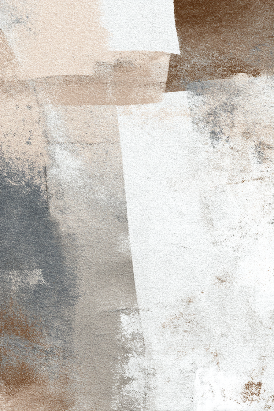 Skandenavisch Abstraktes Kunst Weich Farbiges Bild | Skandinavisch | Einrichtungsstile