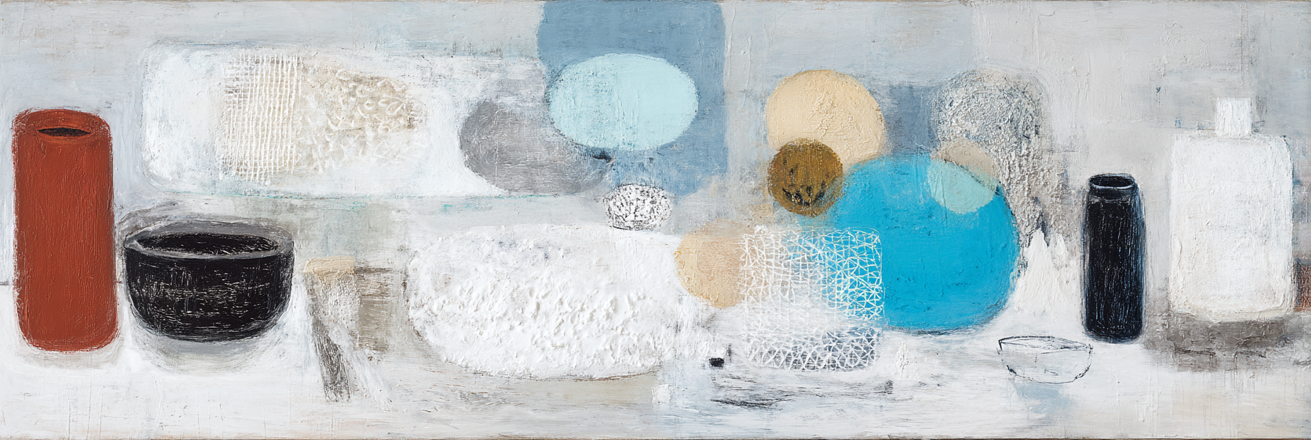 Skandenavisch Abstrakte Formen Und Strukturen Moderna Kunst | Skandinavisch | Einrichtungsstile