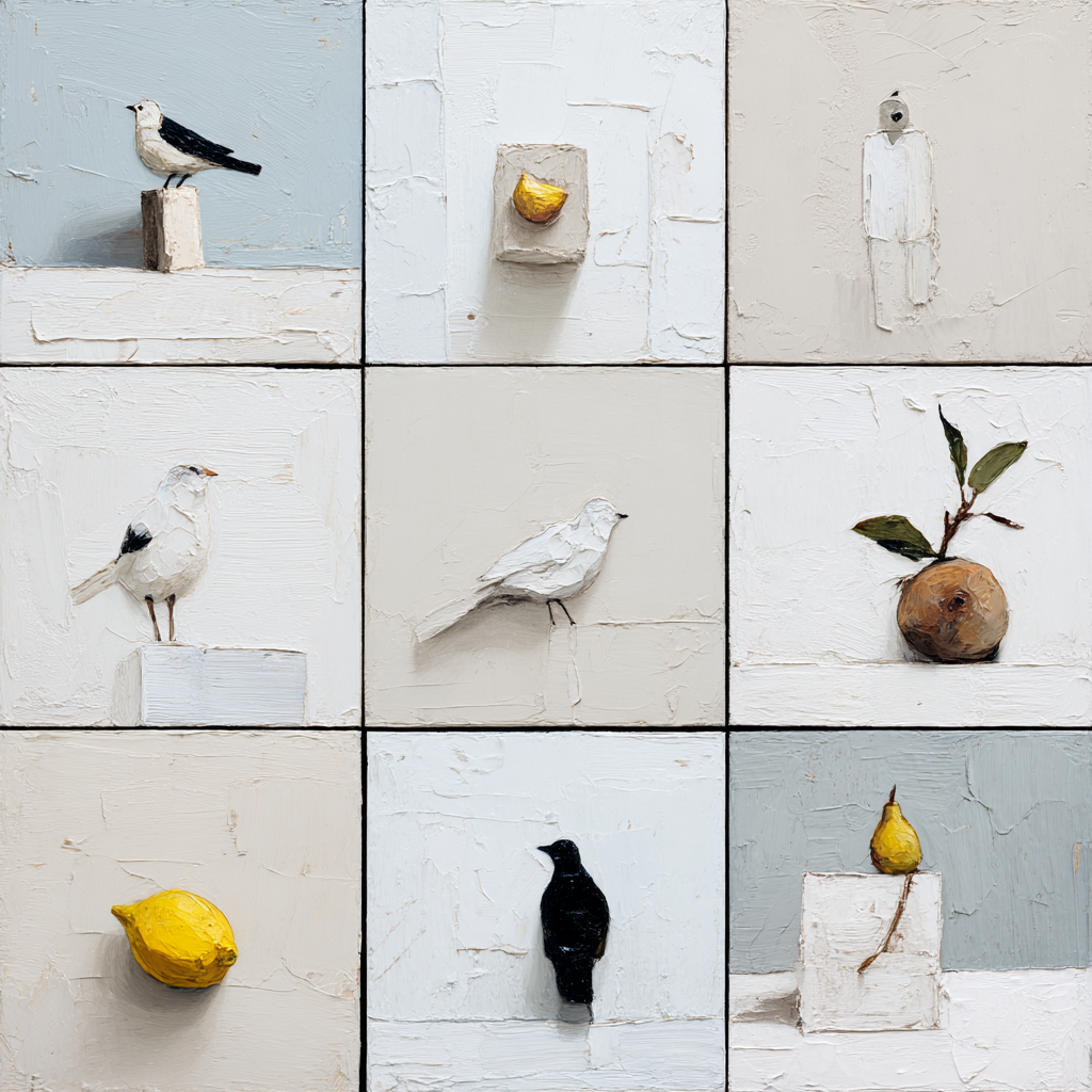 Skandenavisch Voegel Und Fruechte Minimalistisch | Skandinavisch | Einrichtungsstile