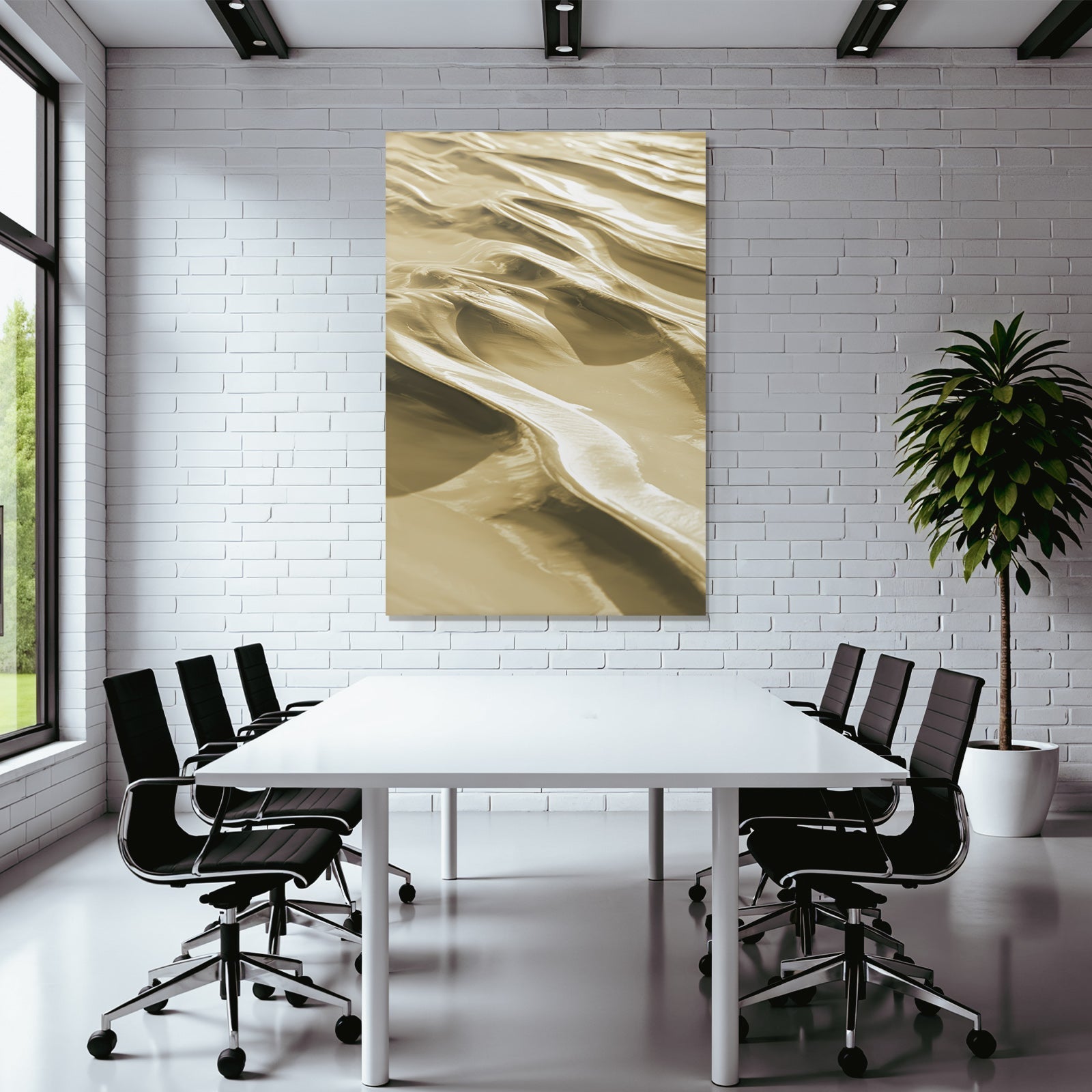 Textured Surfaces Sand Dunes Or Waves Abstract