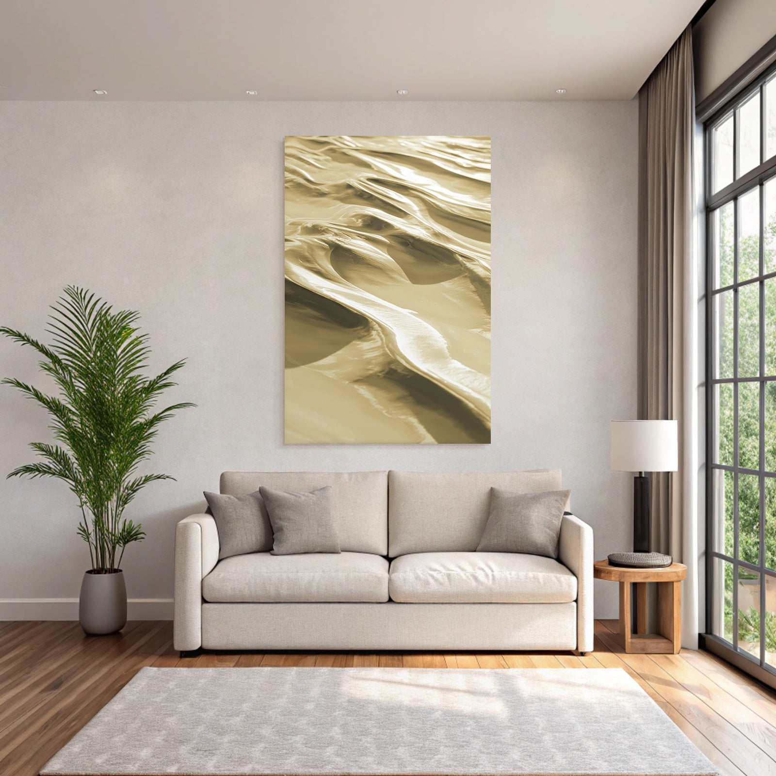 Textured Surfaces Sand Dunes Or Waves Abstract