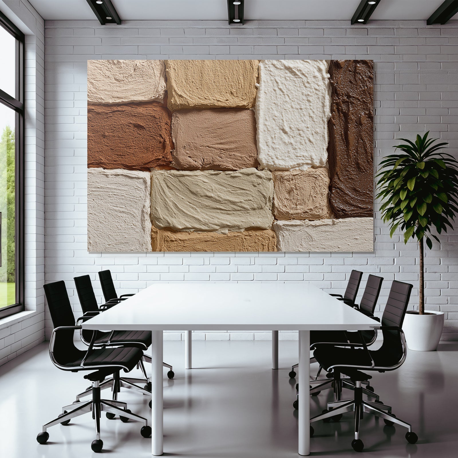 Texturen Von Farbe Und Putz Farbswatches