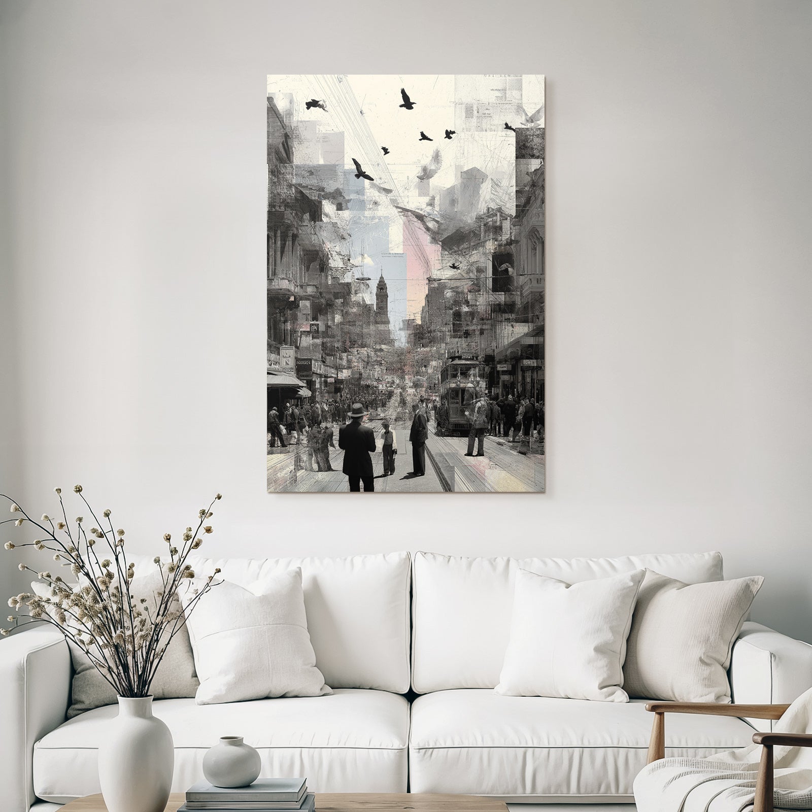 City Scenes With Historical And Modern Elements