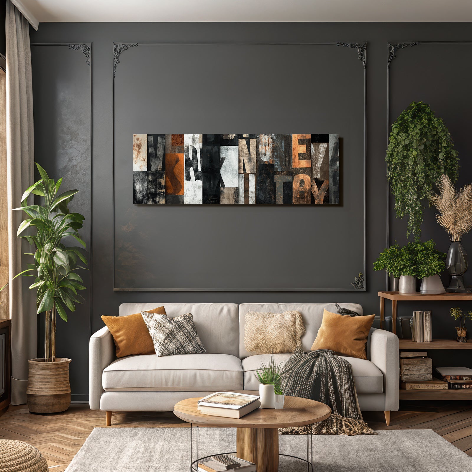 Texturierte Graphik Design Mixte Farben Abstrakt