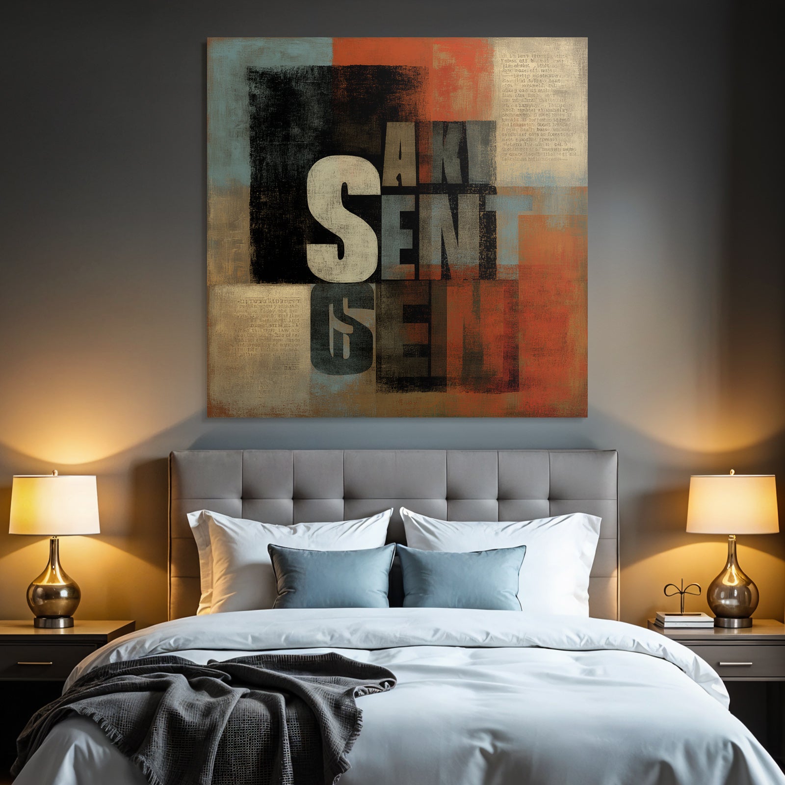 Sent Sent Aki Abstrakte Kunst