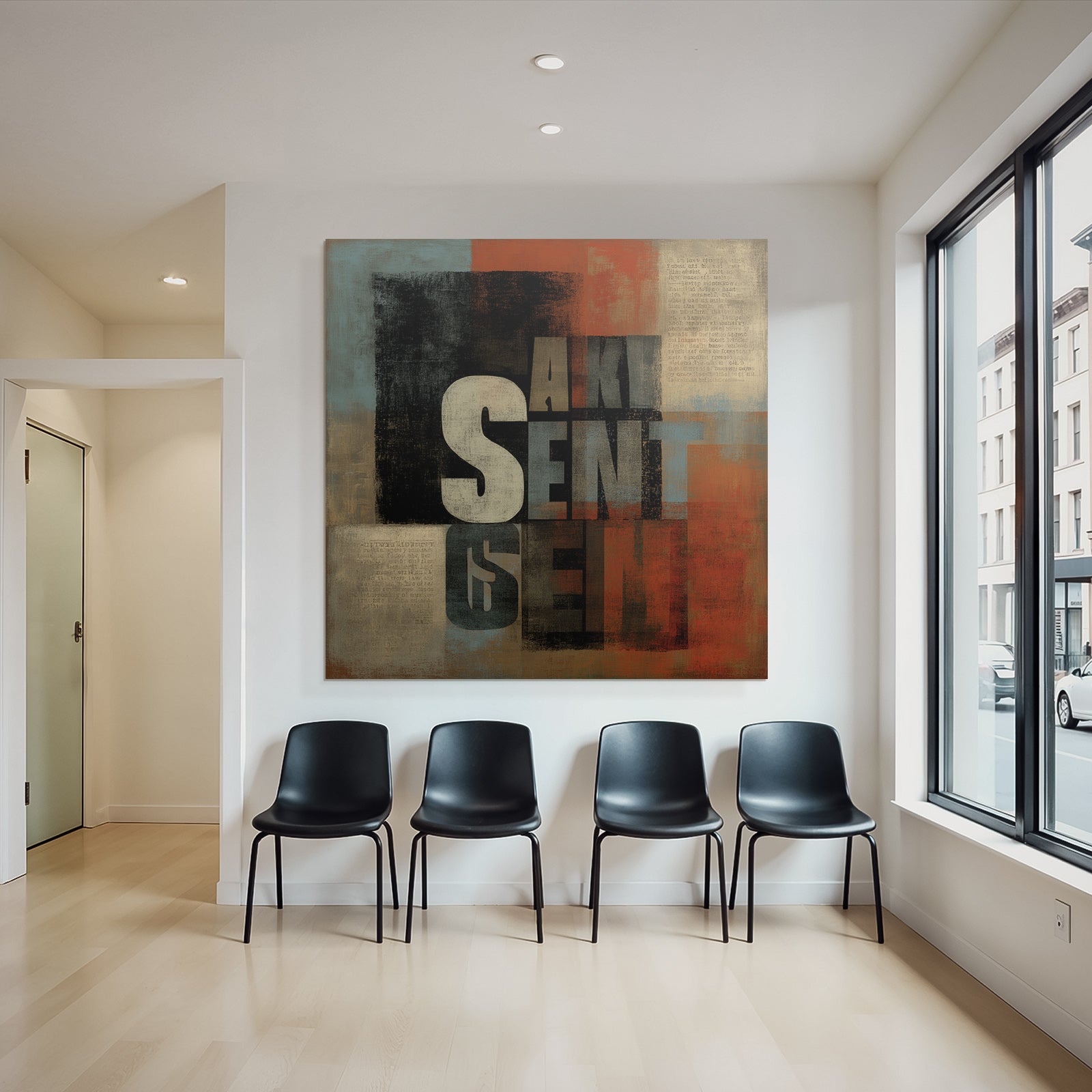 Sent Sent Aki Abstrakte Kunst