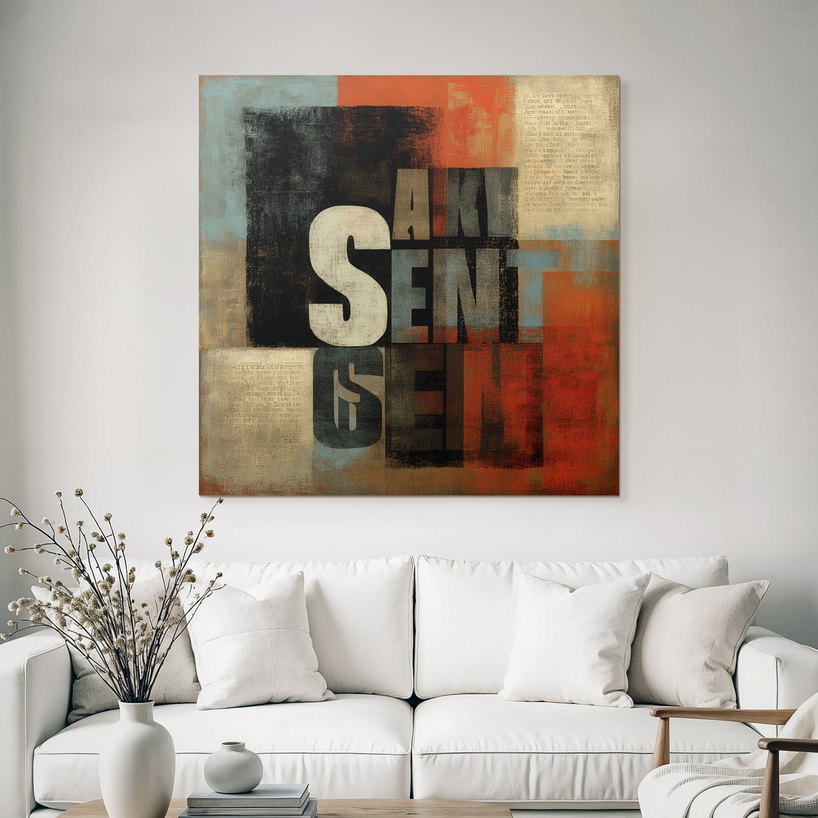 Sent Sent Aki Abstrakte Kunst