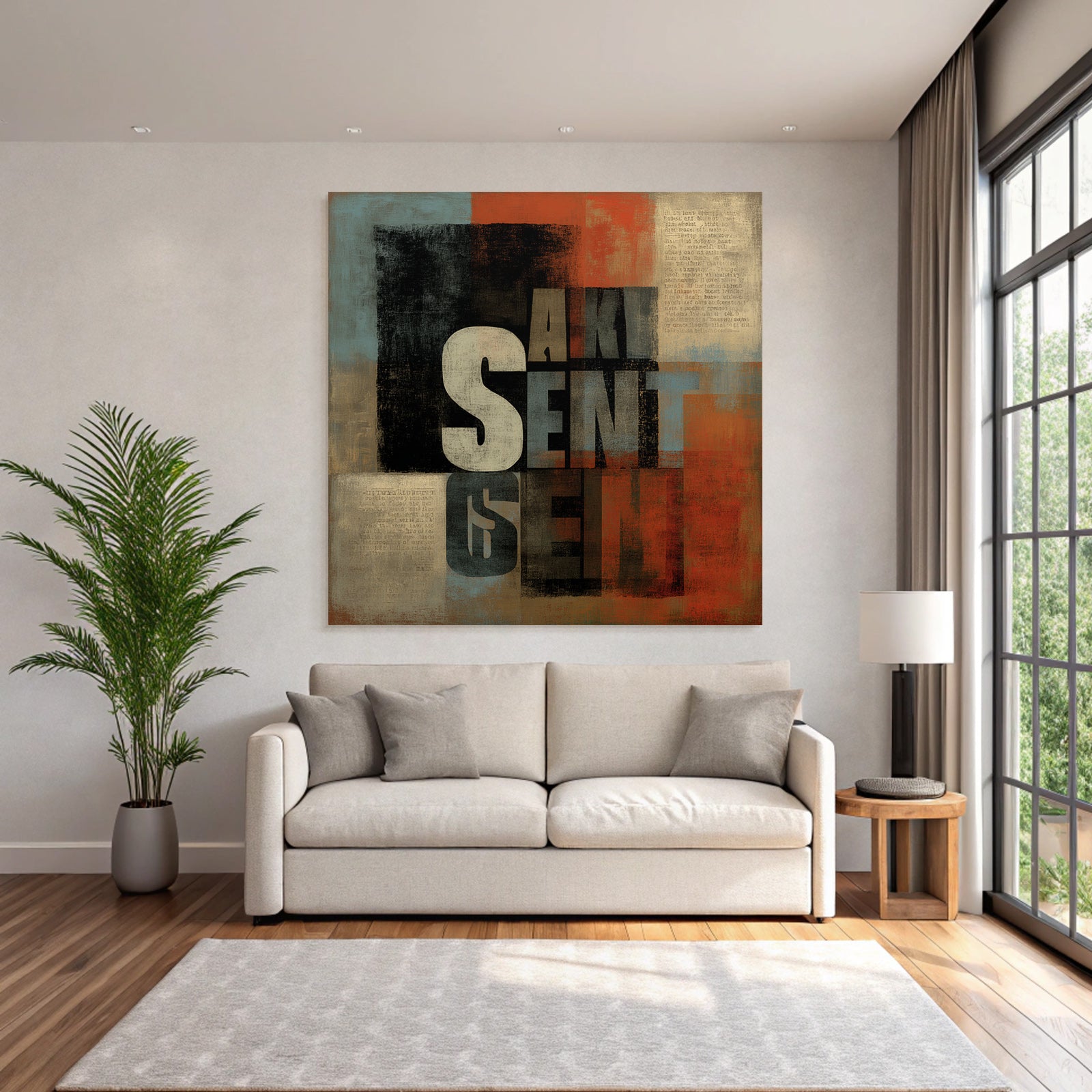 Sent Sent Aki Abstrakte Kunst