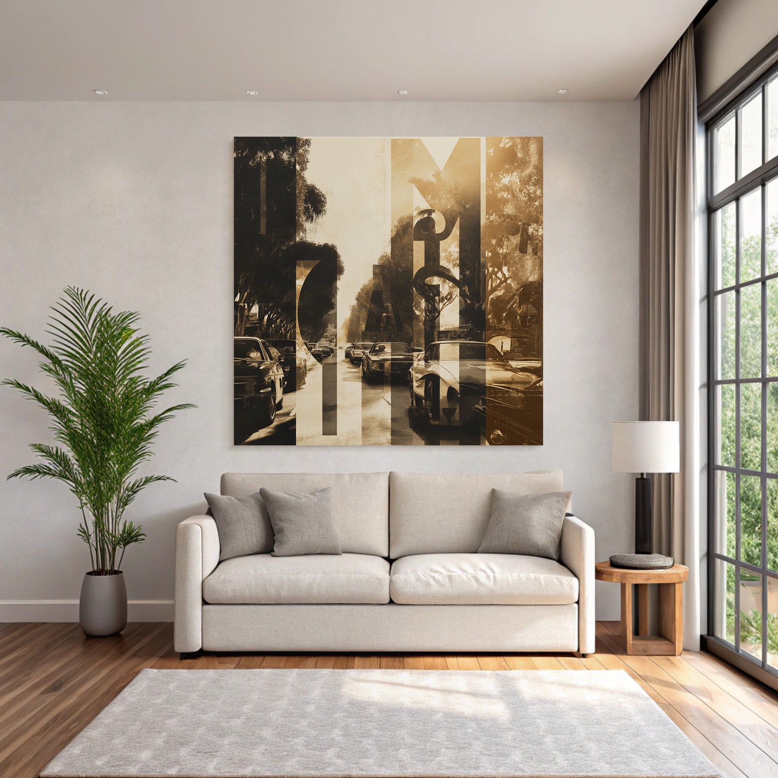 City Scene Car Culture Vintage Artistry