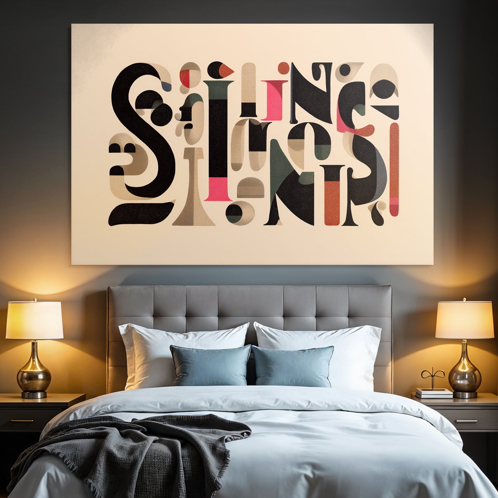 Silence Kunst Abstrakt Design