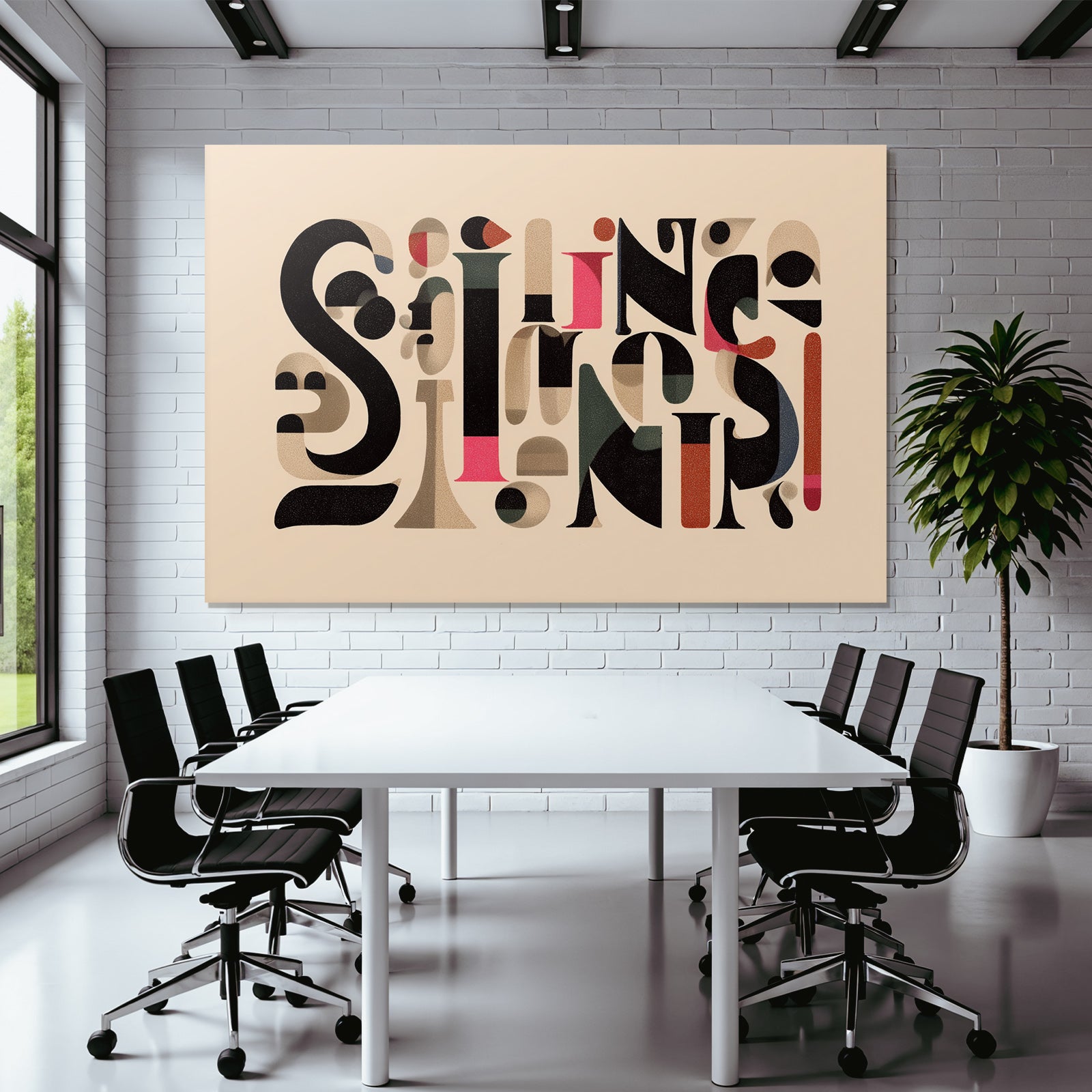Silence Kunst Abstrakt Design