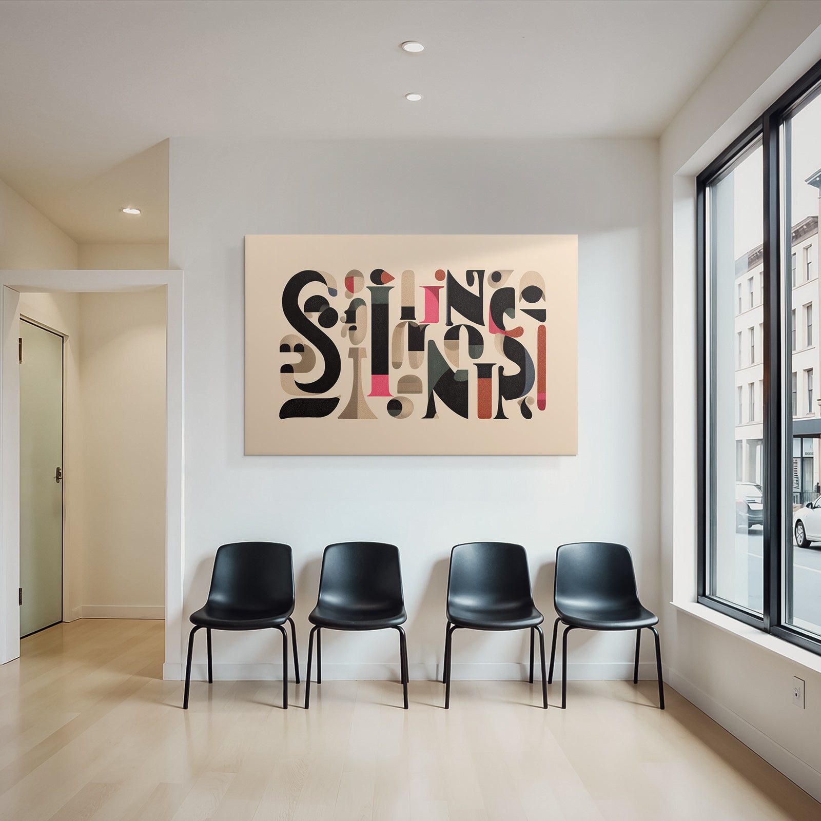 Silence Kunst Abstrakt Design