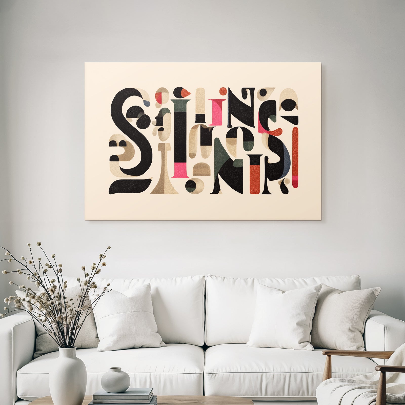 Silence Kunst Abstrakt Design