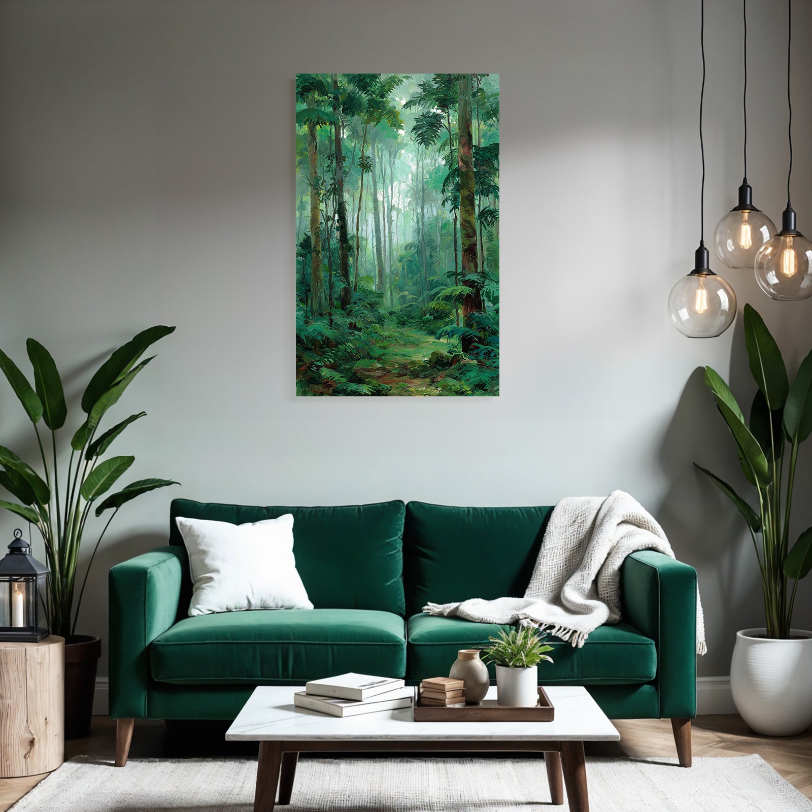 Inselwelt Karibik Mystischer Grüner Nebelwald