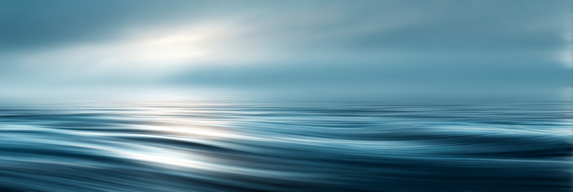 Ruhiger Ozean Mit Mistiger Atmosphäre Dawn Dusk Stimmungen | Seen und Unterwasserwelten | Landschaften