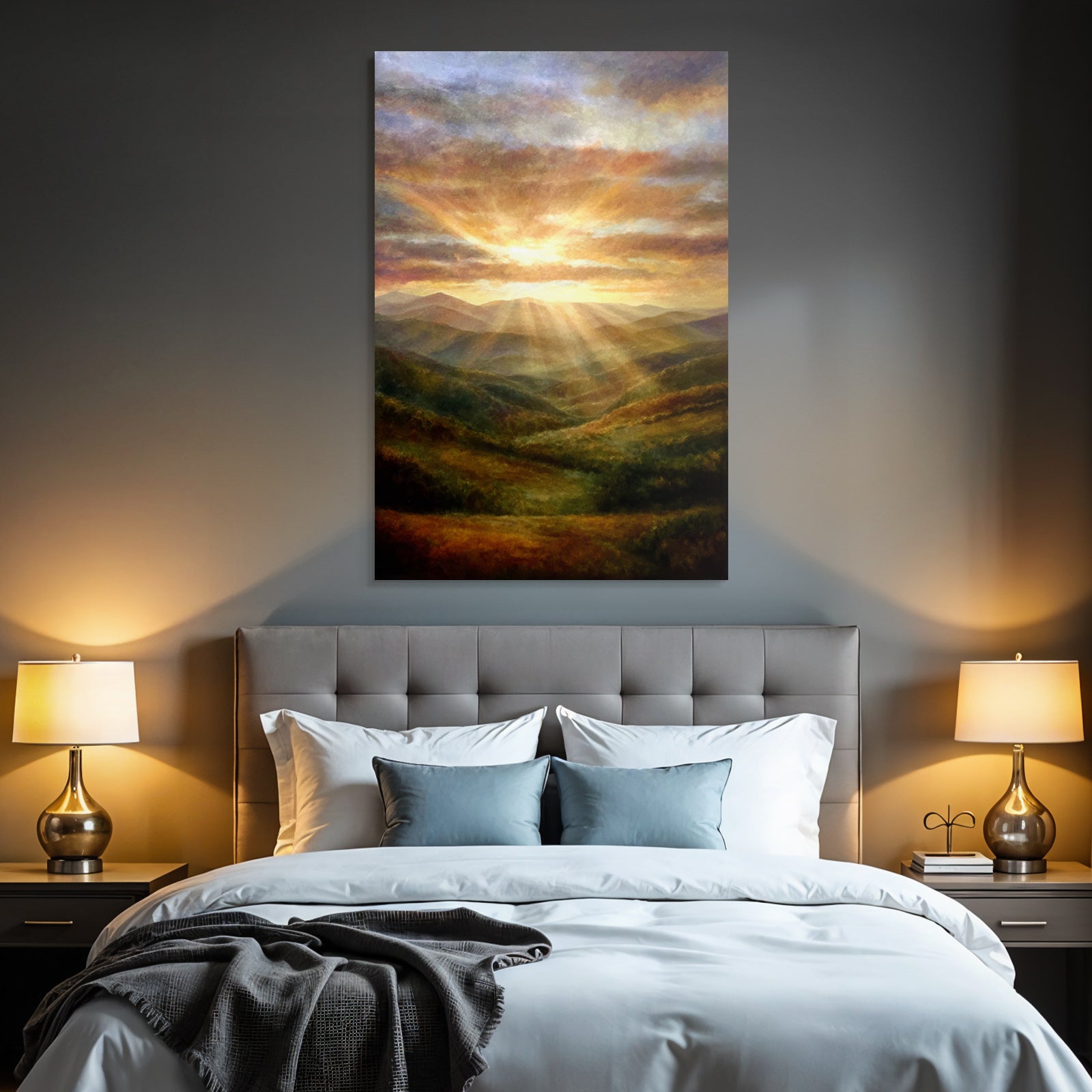 Sunrise Over The Mountains