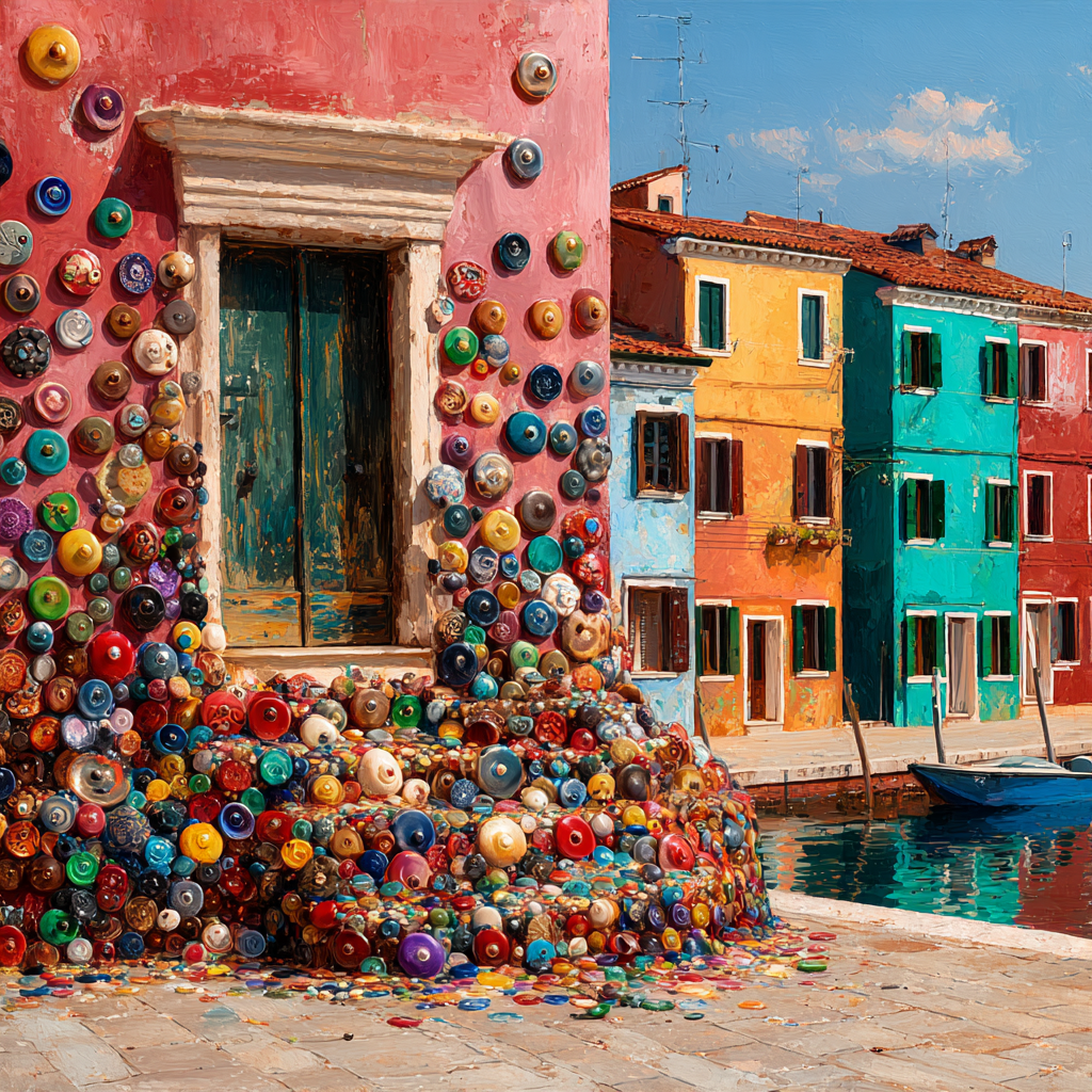 Bunte Haus Fenster Dekorative Objekte Küstenstadt Mediterranes Gefühl | Humor und Schraeges | Themen und Hobbys