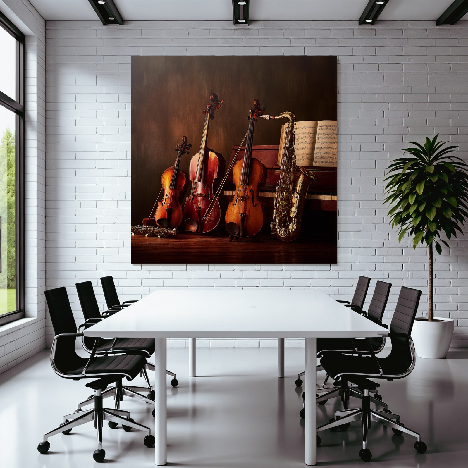 Musikinstrumente Arrangement Stimmungsvoll