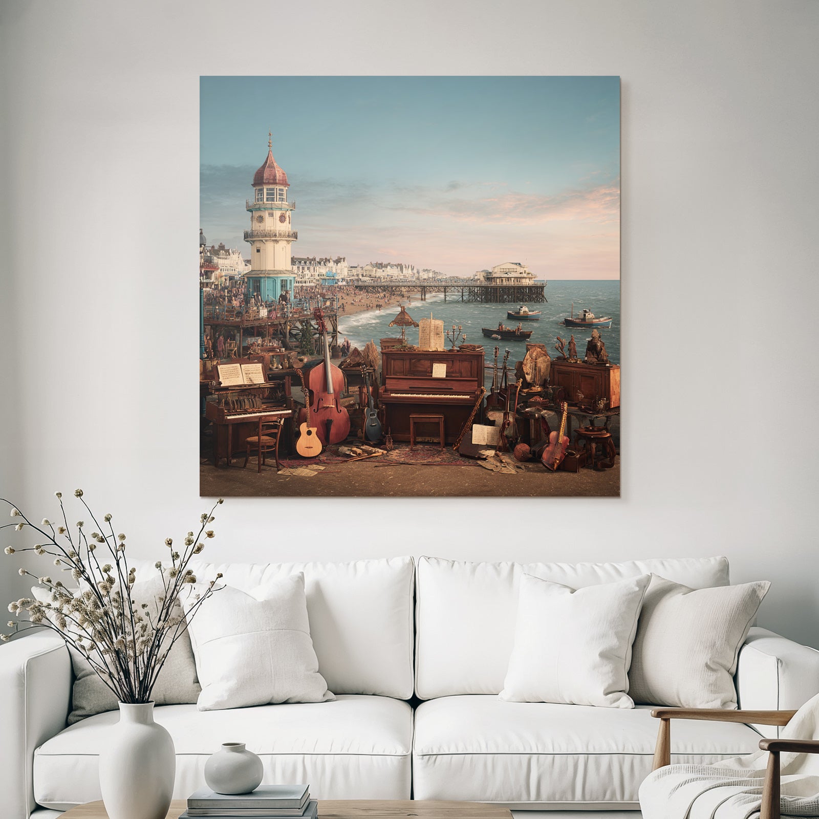 Strand Musik Kultur Historischer Pier Beach Life