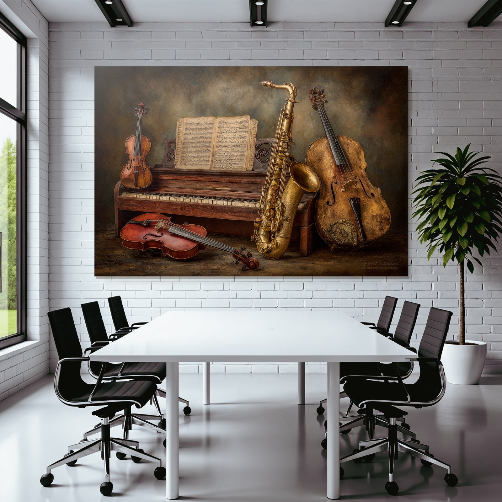 Musikalische Instrumente Arrangiert Kunstvoll