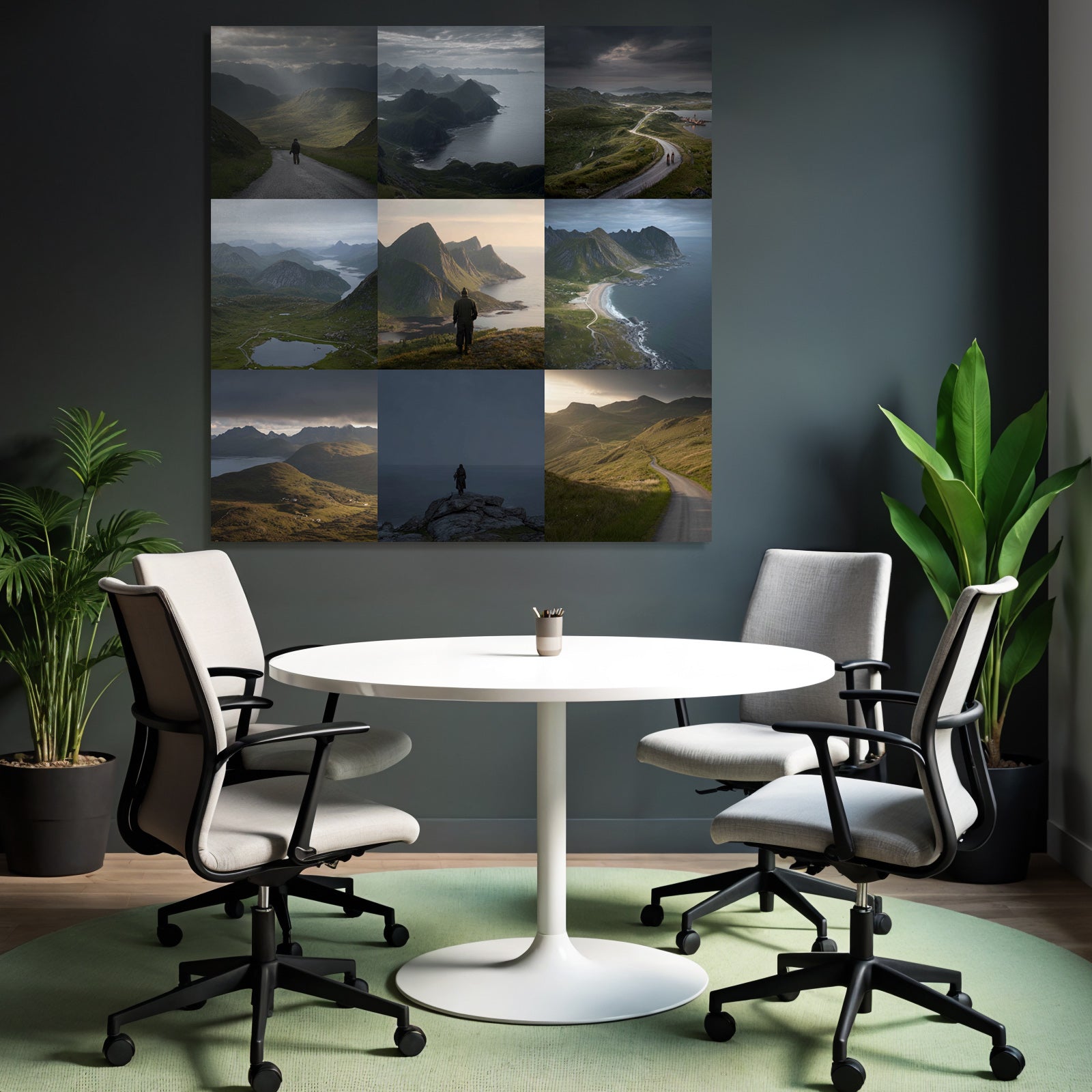 Landschaften Abenteür In Der Natur Collage