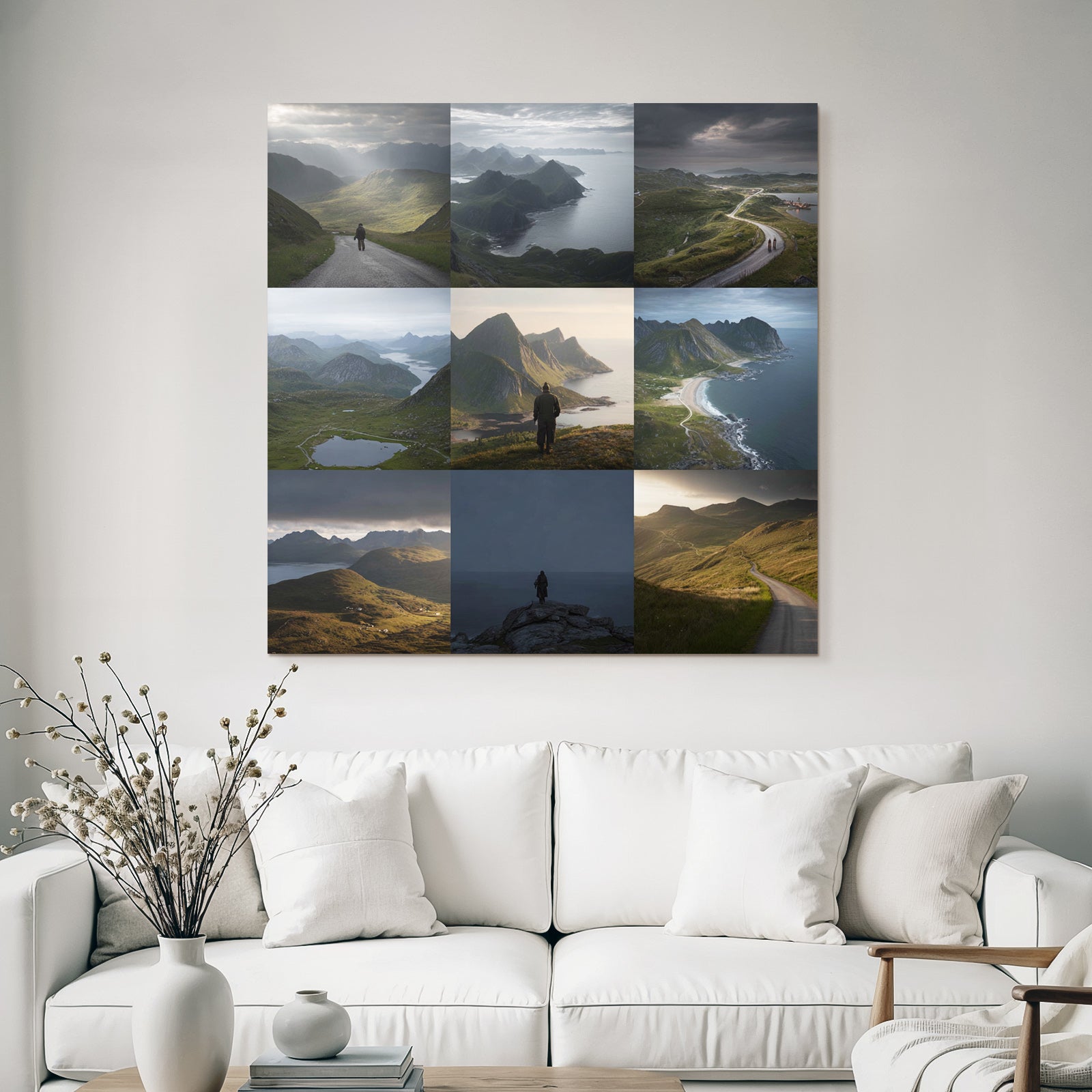 Landschaften Abenteür In Der Natur Collage