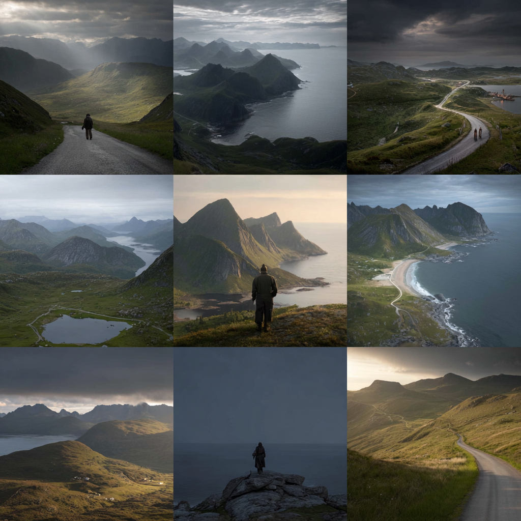 Landschaften Abenteür In Der Natur Collage | Reisen und Outdoor | Themen und Hobbys