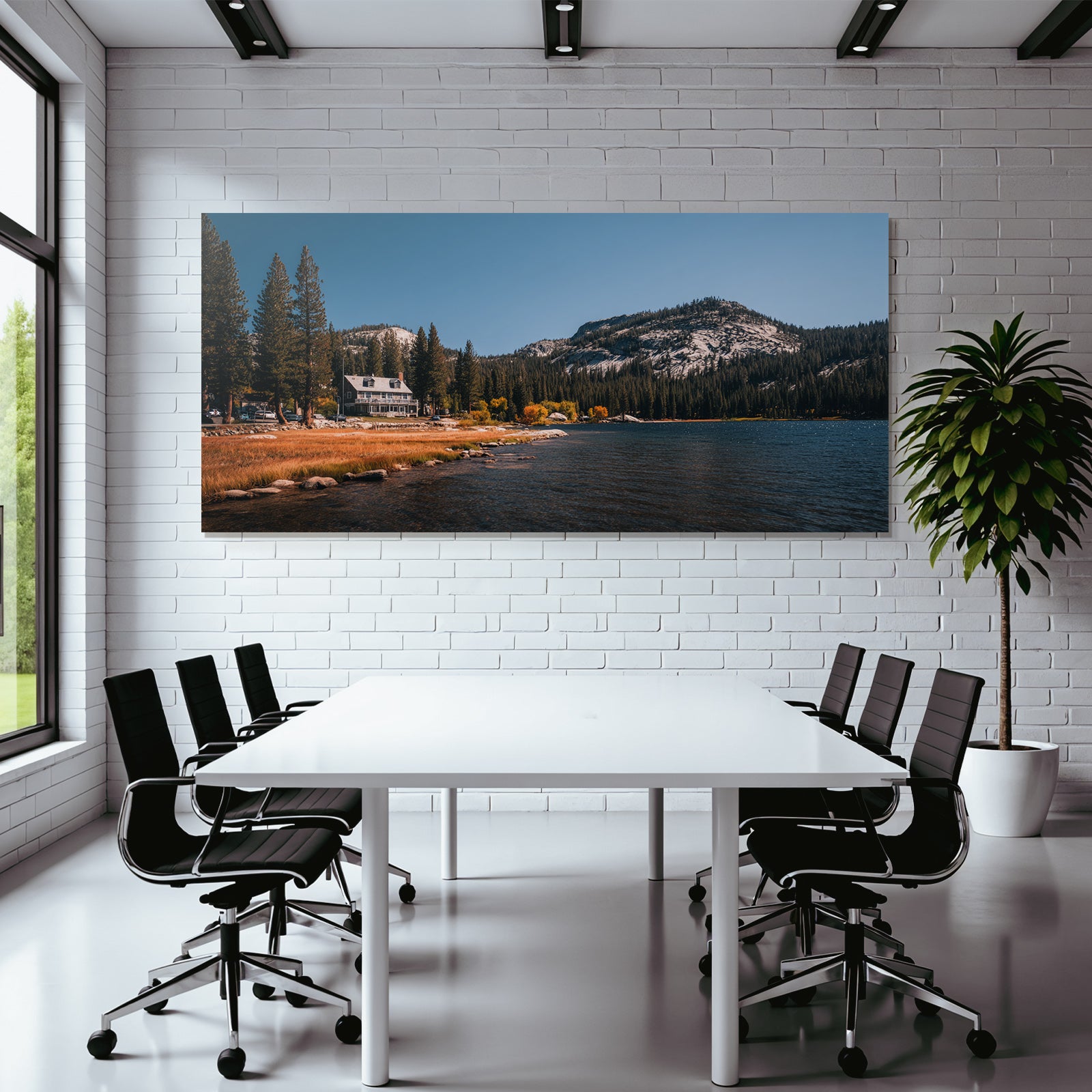 See Mountains Und Haus In Der Natur Landscape