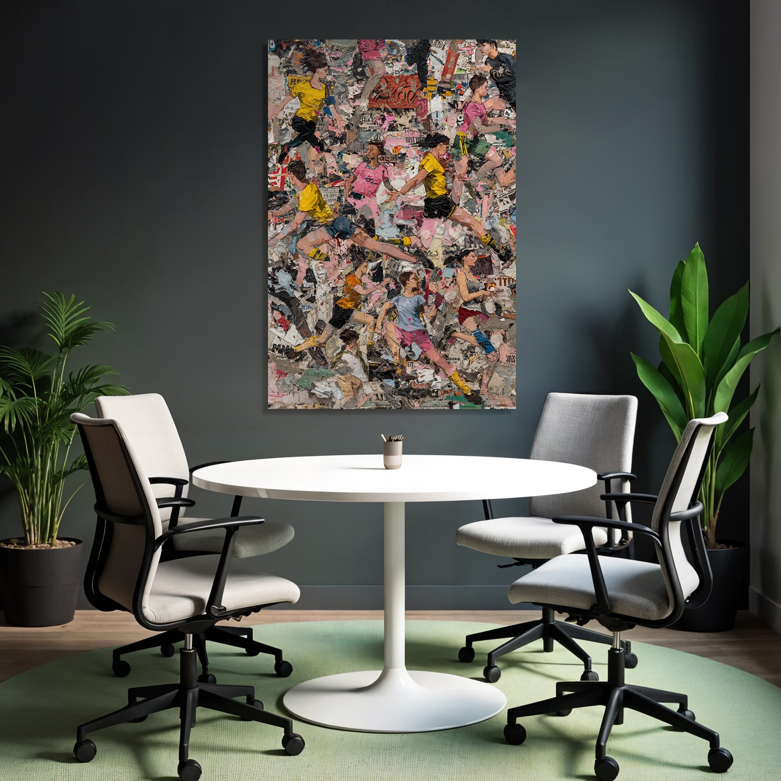 Bewegung Sport Athleten Collage