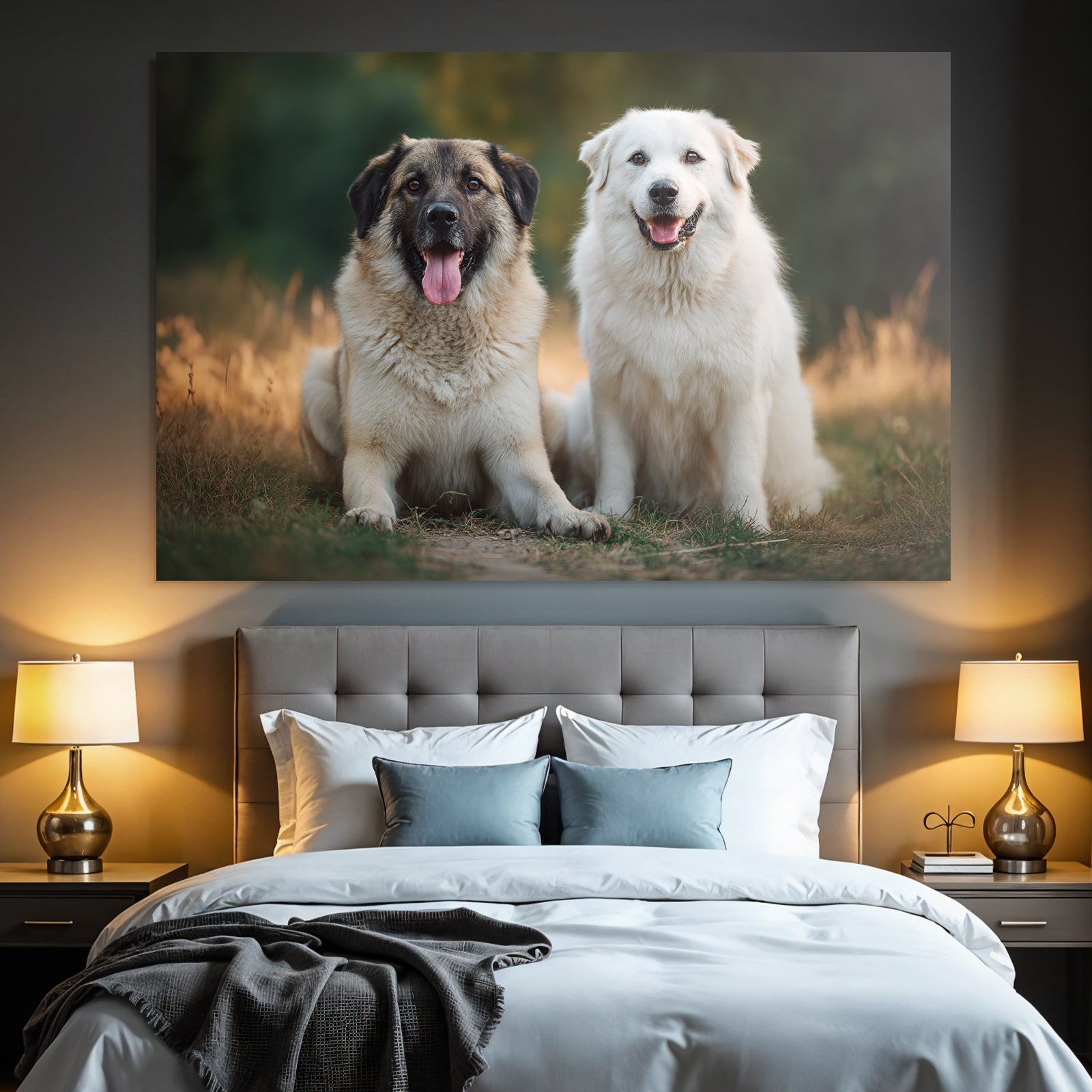 Sitzen Vor Einem Natürlichen Hintergrund Lachend